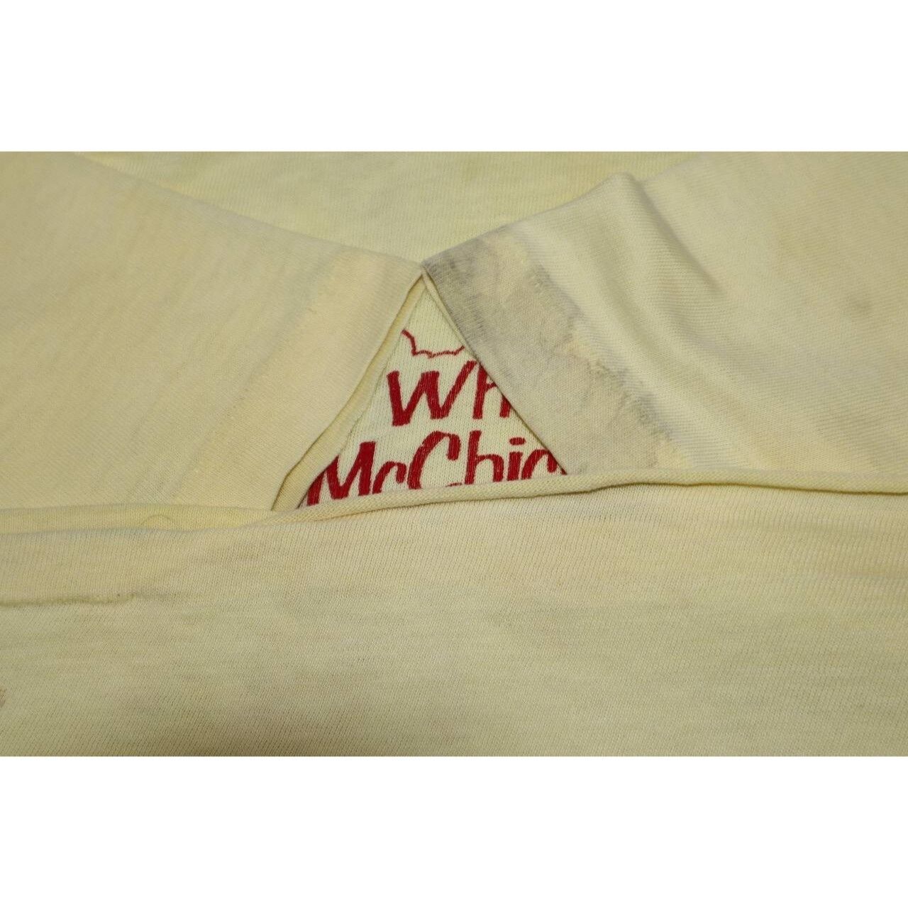 Vintage Vintage 60s 70s McDonalds Promo T Shirt What’s a McChicken? Size US L / EU 52-54 / 3 - 4 Thumbnail