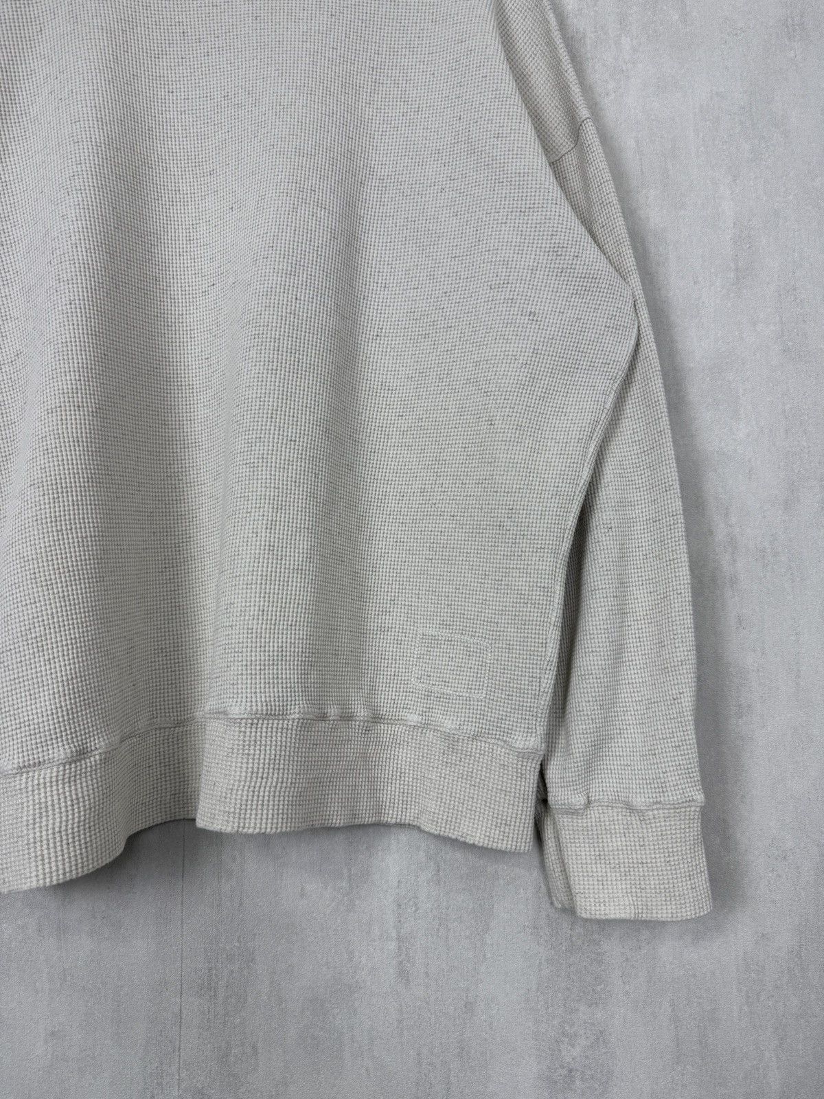 Universal Works Universal Works Men’s Waffle Knit Cotton Sweatshirt Size M Size US M / EU 48-50 / 2 - 13 Thumbnail