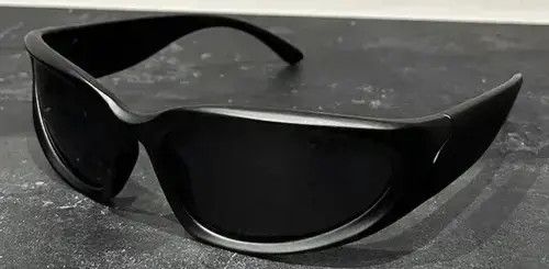 Japanese Brand Vintage Y2K glasses Sunglasses cyber retro rare cozy black Size ONE SIZE - 3 Thumbnail