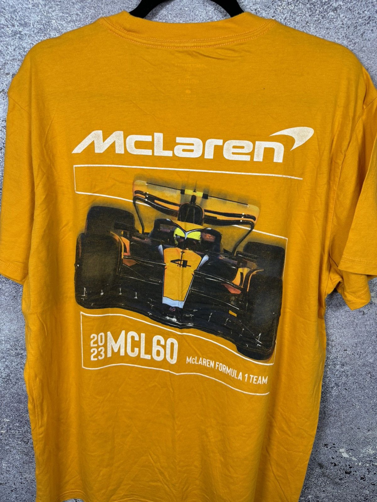 Formula 1 × Hollister × Malcolm McLaren McLaren Formula 1 Racing T-Shirt Team Hollister Large Size US L / EU 52-54 / 3 - 11 Thumbnail