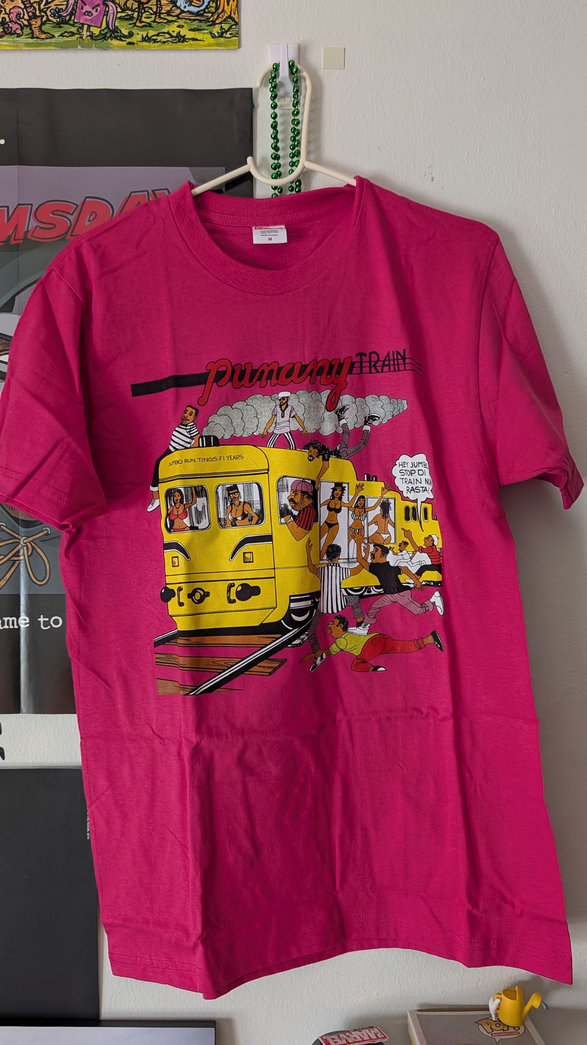 Supreme limonious pink tee SS17