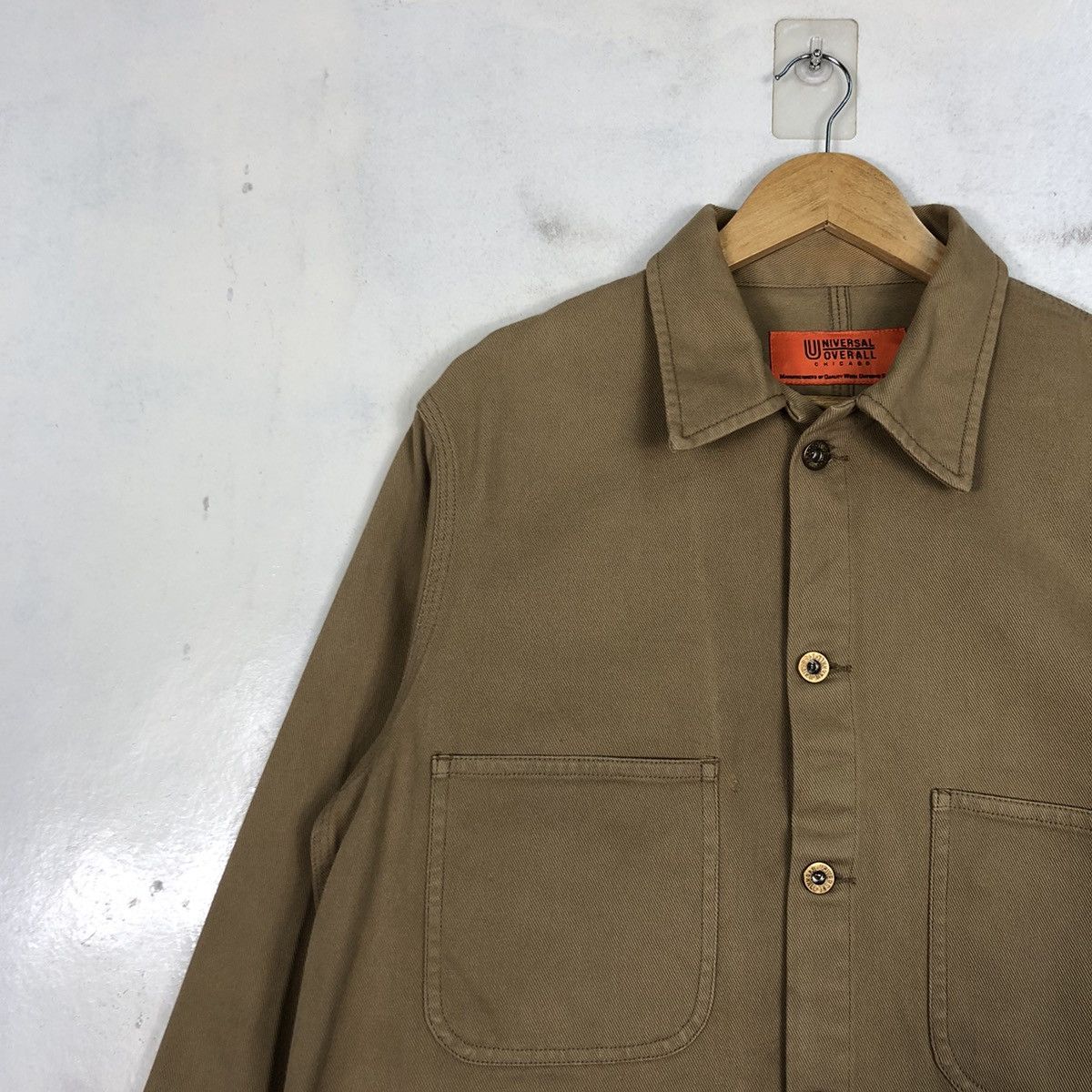 Universal Overall Chicago × Universal Works × Vintage 🧡SET OFFER🧡Vintage Universal Chicago Workers Jacket Size US M / EU 48-50 / 2 - 6 Thumbnail