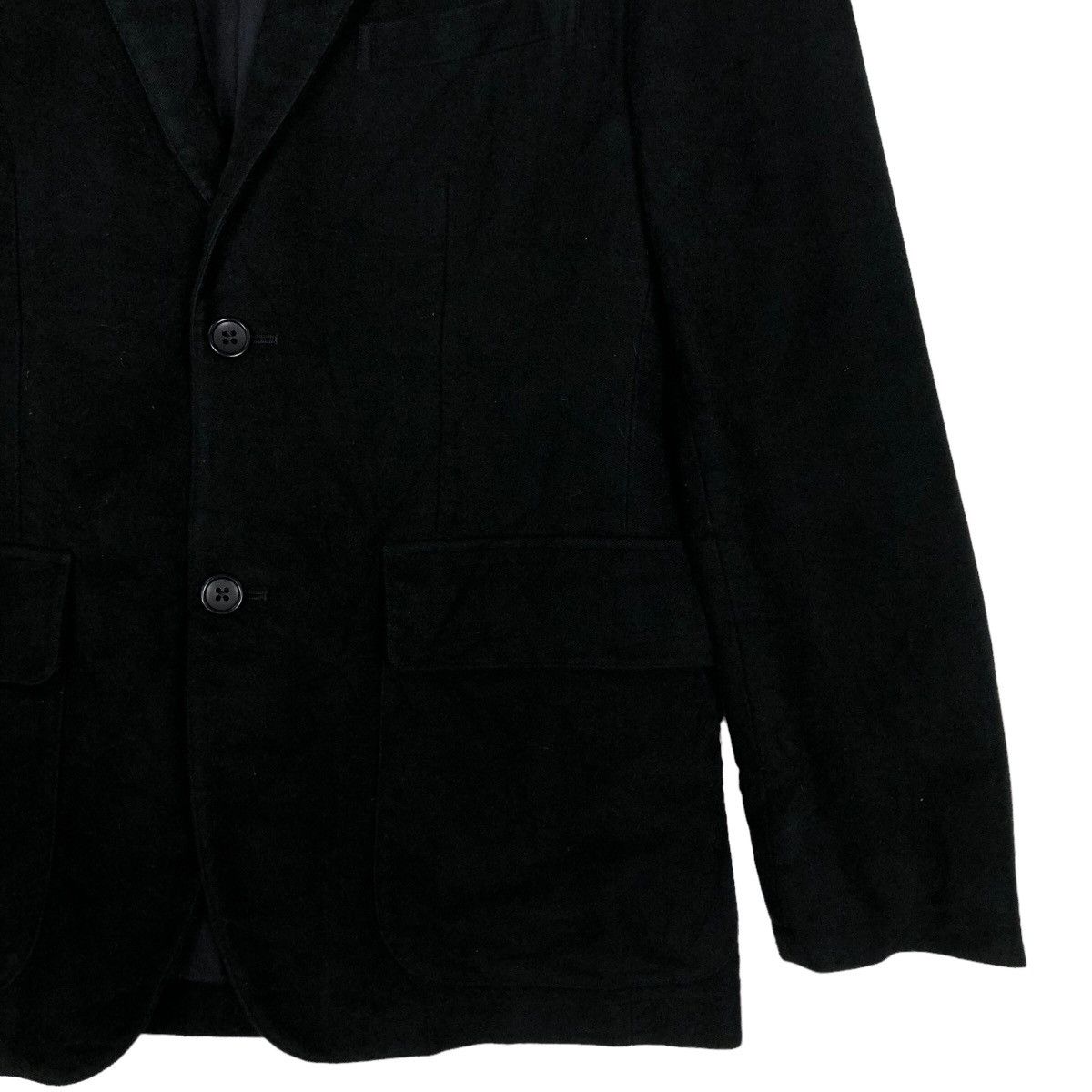 Margaret Howell 🔥Rich Black Vtg Chore Work Jacket Margaret Howell Japan Size US M / EU 48-50 / 2 - 5 Thumbnail