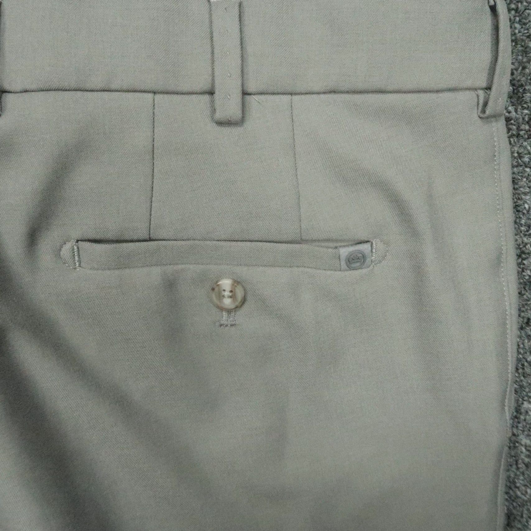 Peter Millar Peter Millar Pants Men 38x32 Gray Chino Lightweight Regular Straight Front Pockets Summer Rocking? Size US 38 / EU 54 - 5 Thumbnail