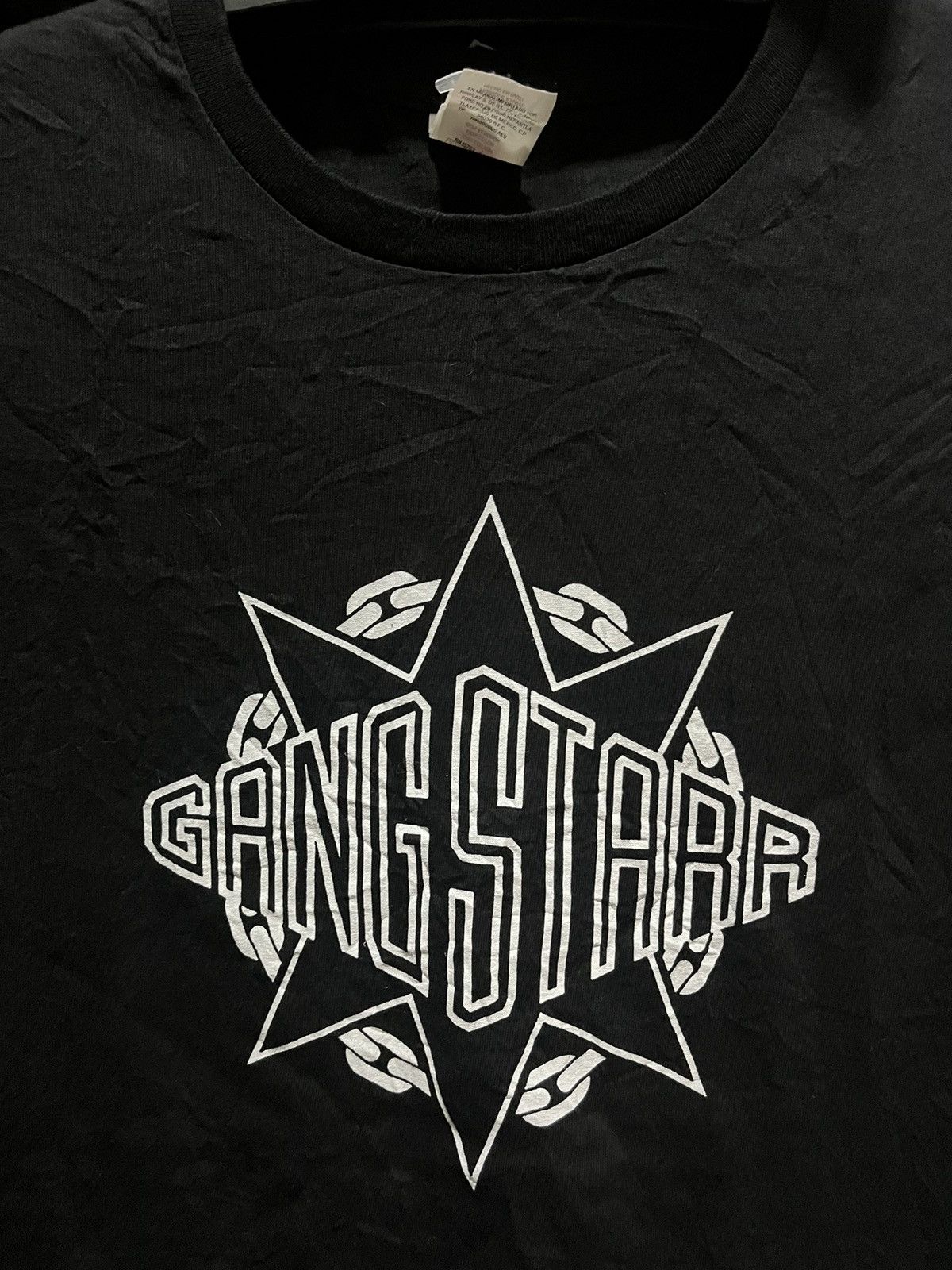 Rap Tees Gang Starr Hip Hop Jazz Rap Tee Logo Size US L / EU 52-54 / 3 - 2 Thumbnail