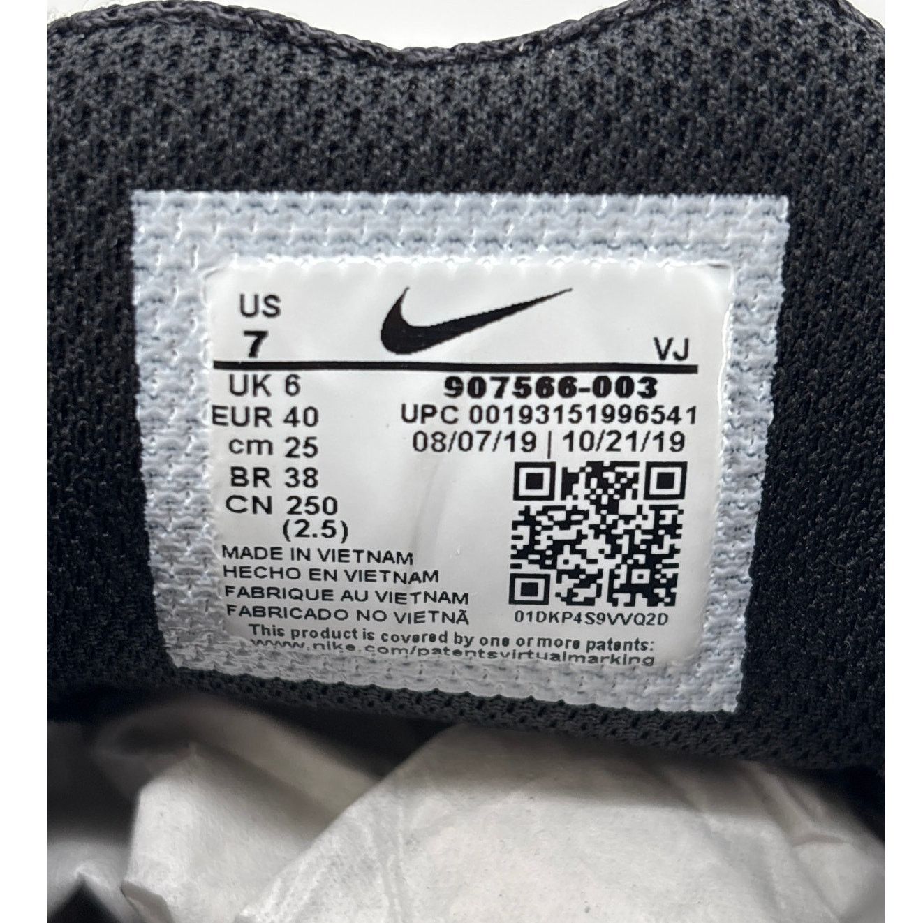 Nike Nike Zoom D Unisex Distance Spike Women's 7 Black/Indigo Size US 7 / IT 37 - 2 Thumbnail