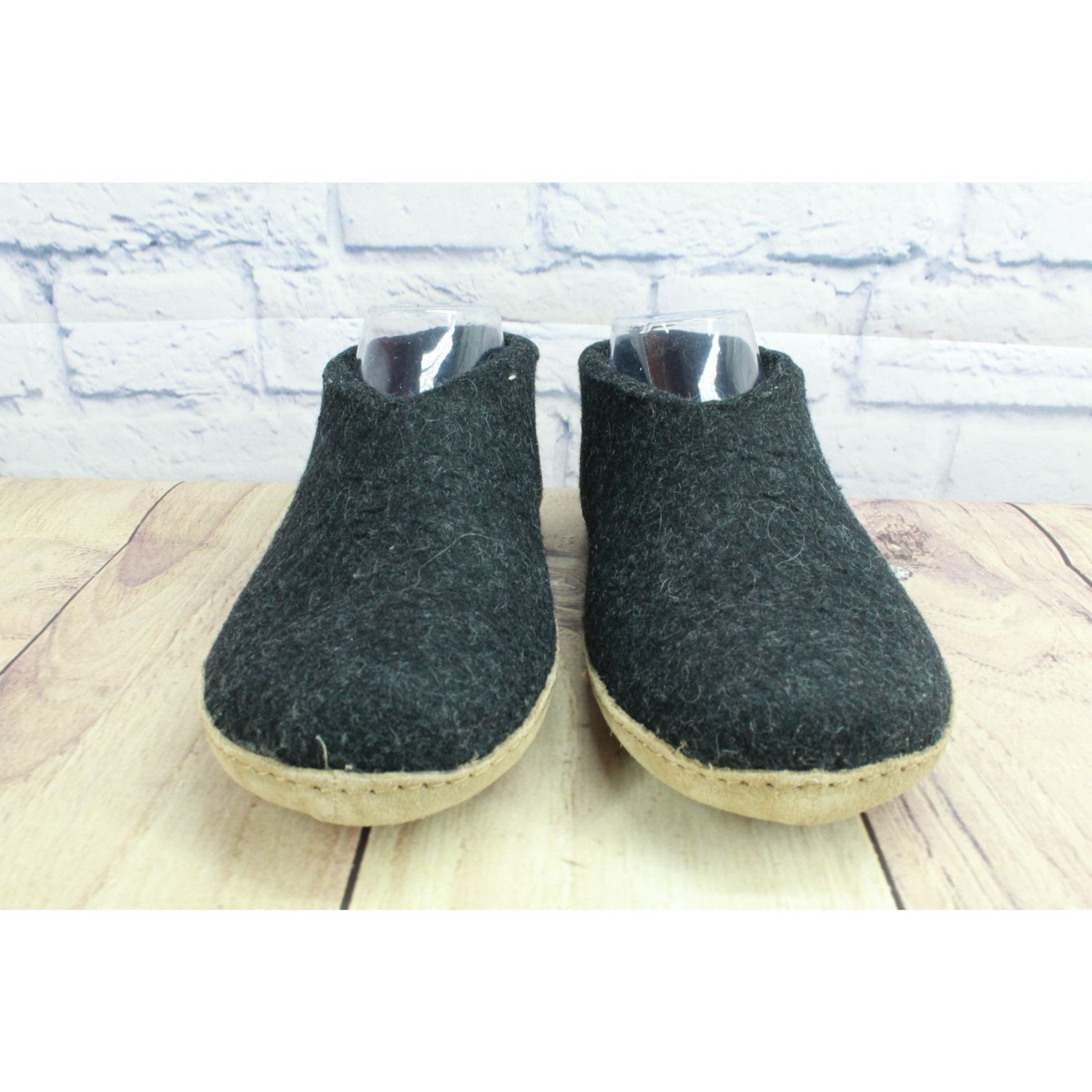 Other Glerups Women's Wool Slip On Flexible Comfort Clogs Slippers Size US 8.5 / IT 38.5 - 4 Thumbnail