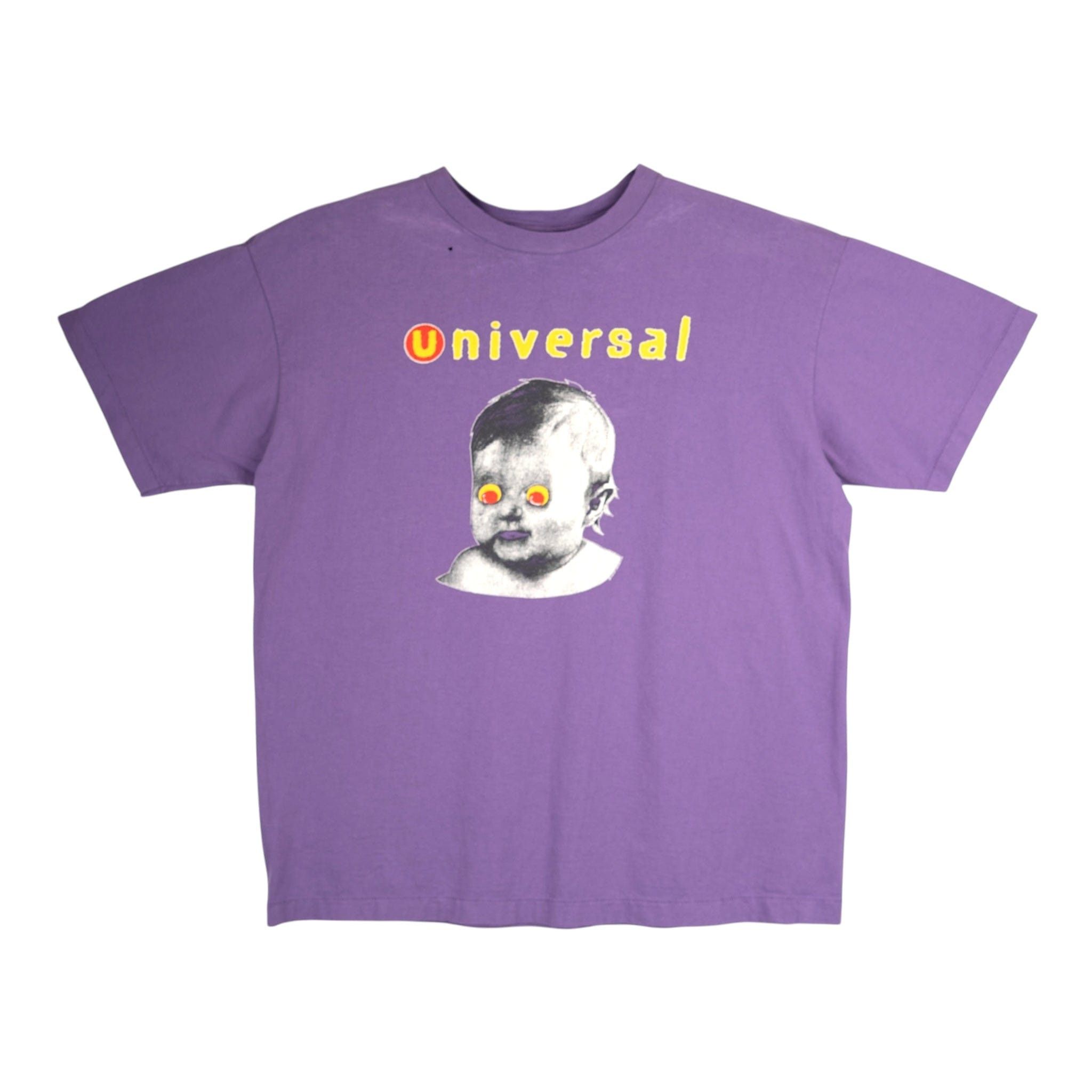 Saint Michael SNT Universal Short Sleeve Tee Shirt Purple Size US XL / EU 56 / 4 - 1 Thumbnail