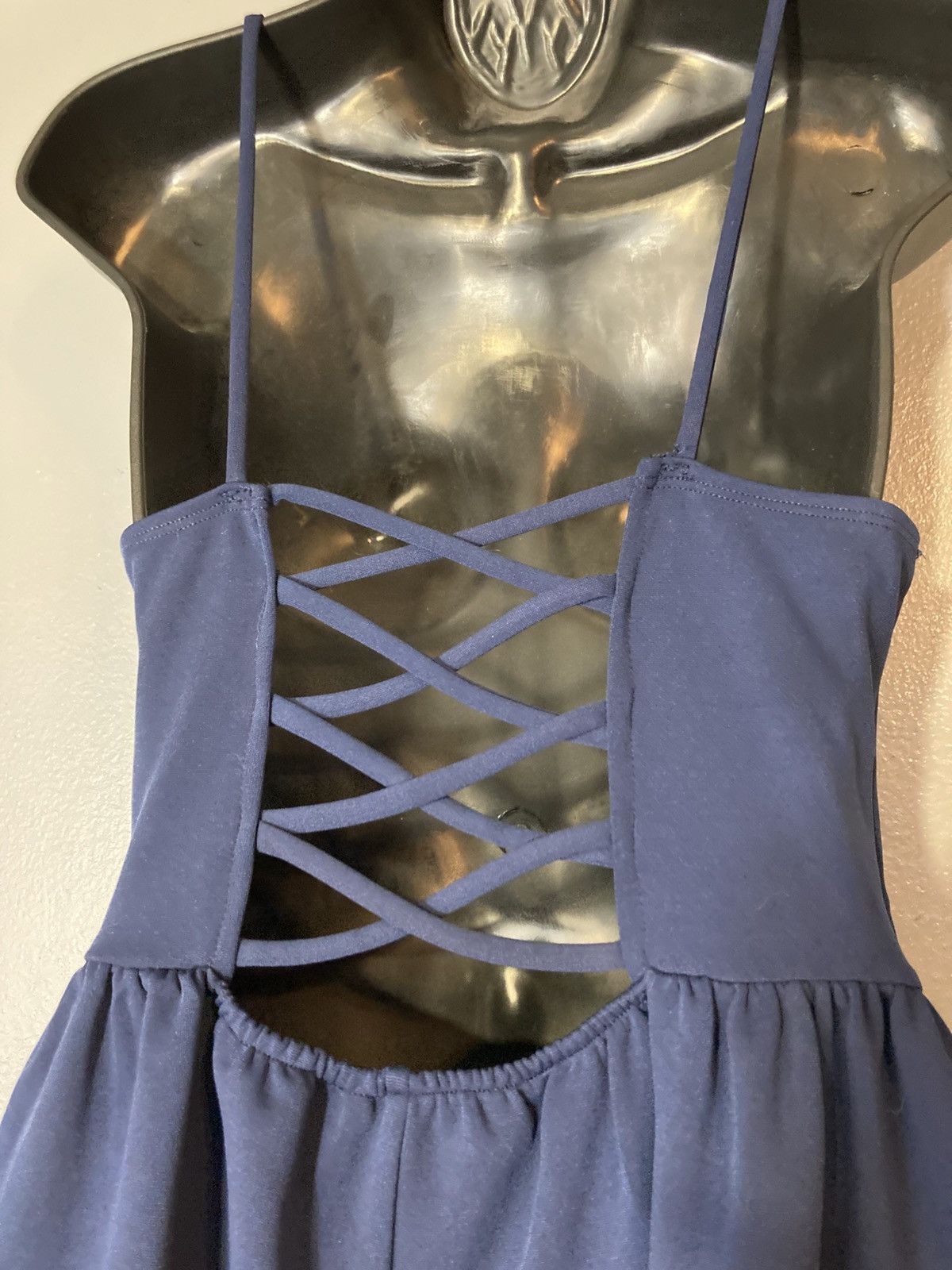 Other Trac navy blue sleeveless mini dress Size M / US 6-8 / IT 42-44 - 6 Thumbnail