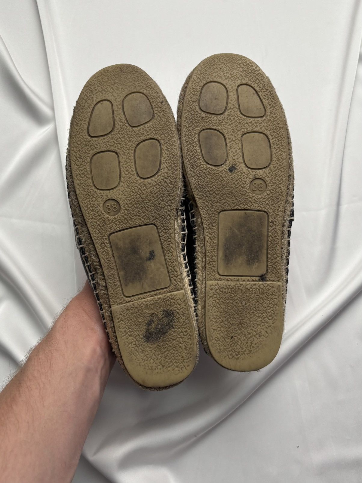 Kenzo Kenzo leather espadrilles with embroidered logo Size US 8 / IT 38 - 4 Thumbnail