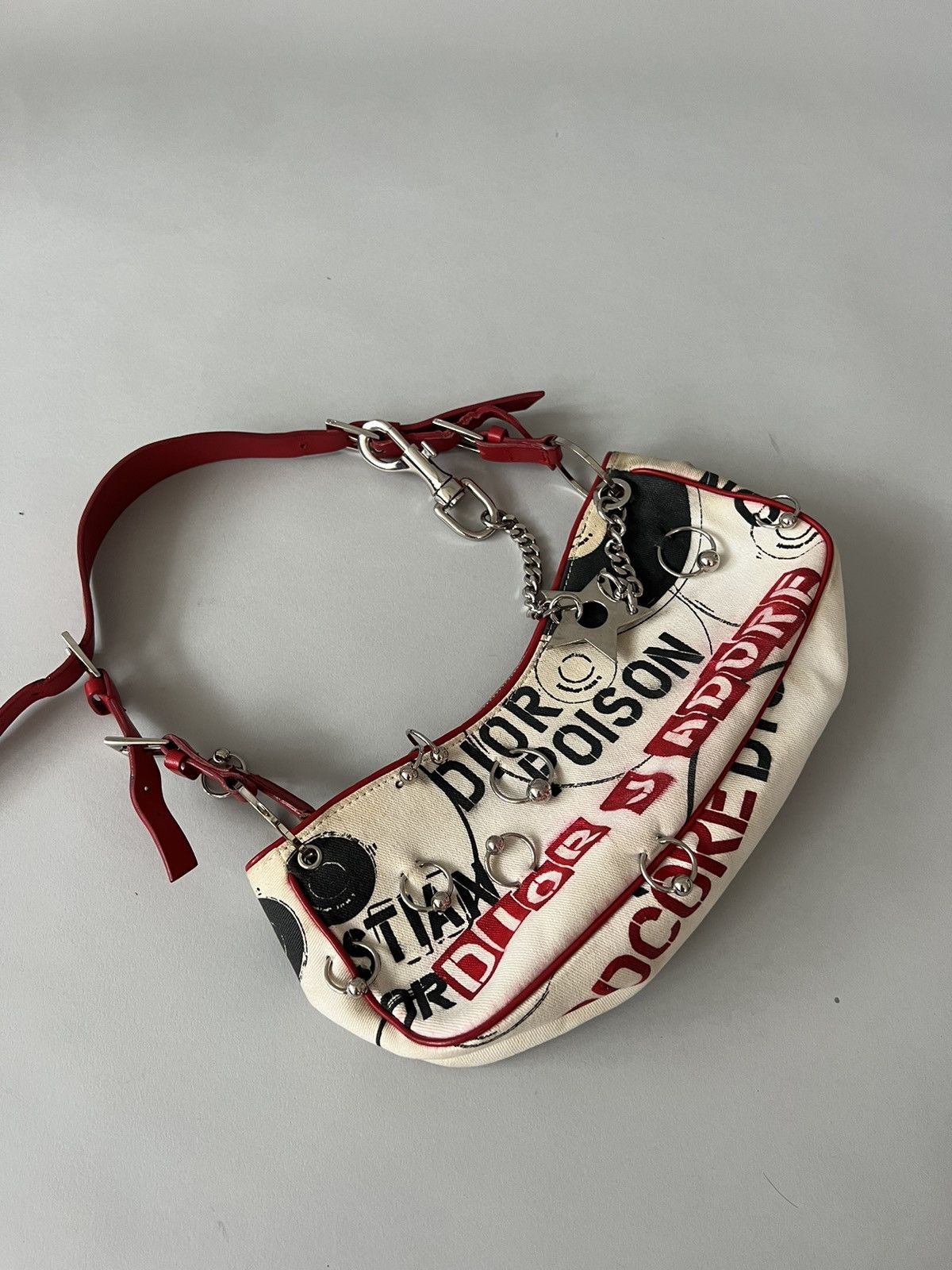 Christian Dior Monsieur x Dior Christian Dior Hardcore Piercing Shoulder Bag, Women's