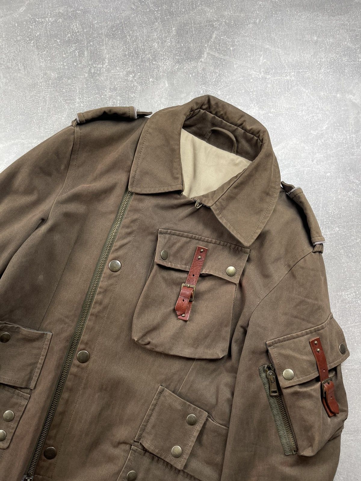 Andrew Mackenzie Vintage Andrew Mackenzie Military Jacket 00s Avant Garde Size US L / EU 52-54 / 3 - 7 Thumbnail