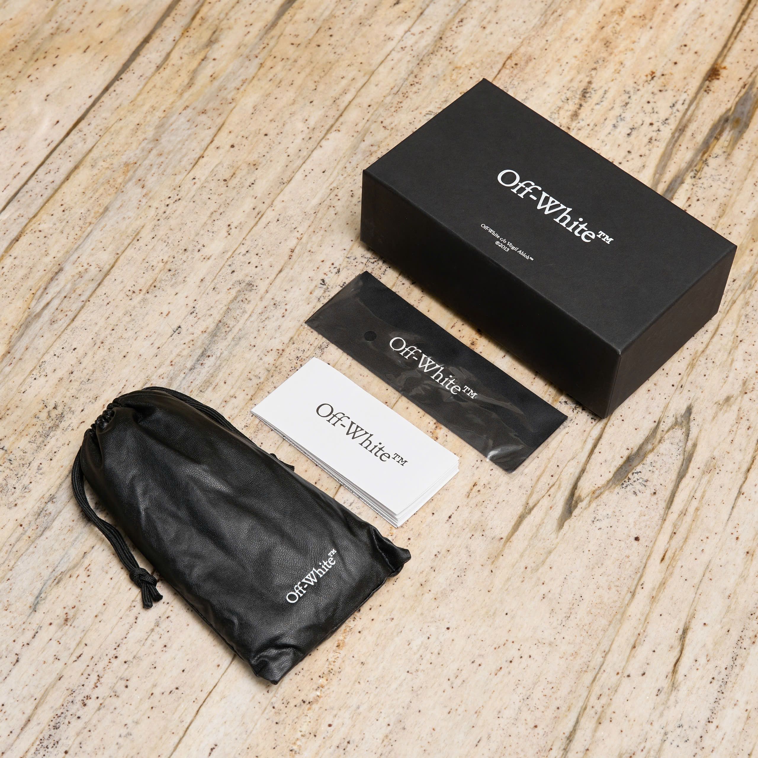 Off-White OFF WHITE Amalfi Oval-Frame Sunglasses Size ONE SIZE - 7 Thumbnail