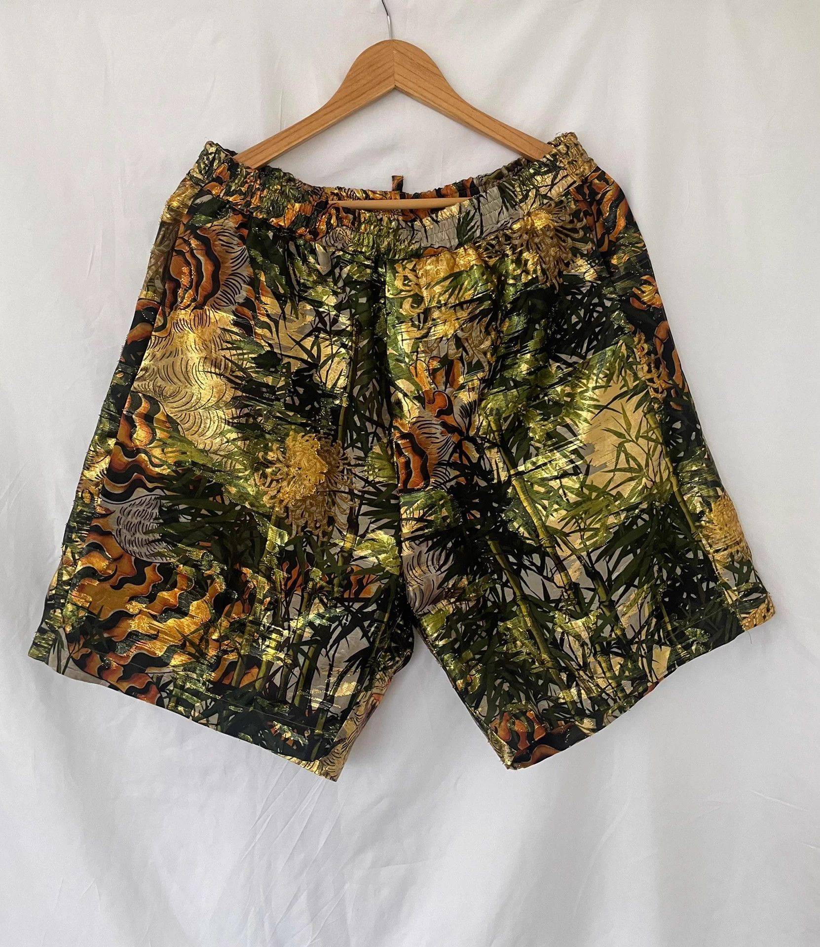 Dsquared2 Dsquared2 20ss Bamboo Tiger Shorts Size US 32 / EU 48 - 1 Thumbnail