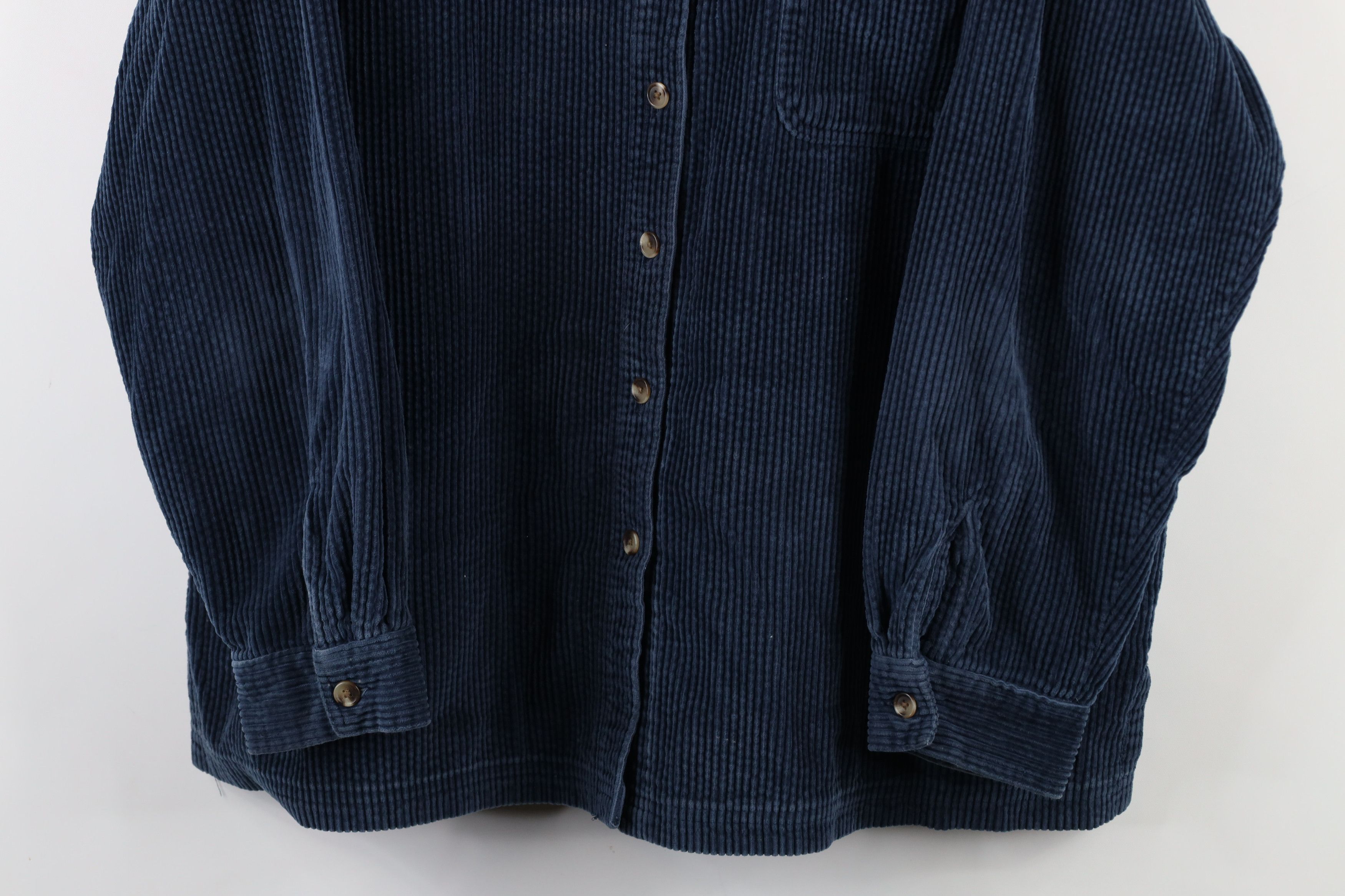 L.L. Bean × Vintage Vintage LL Bean Lined Corduroy Shirt Jacket Jac Shirt Size XL / US 12-14 / IT 48-50 - 3 Thumbnail
