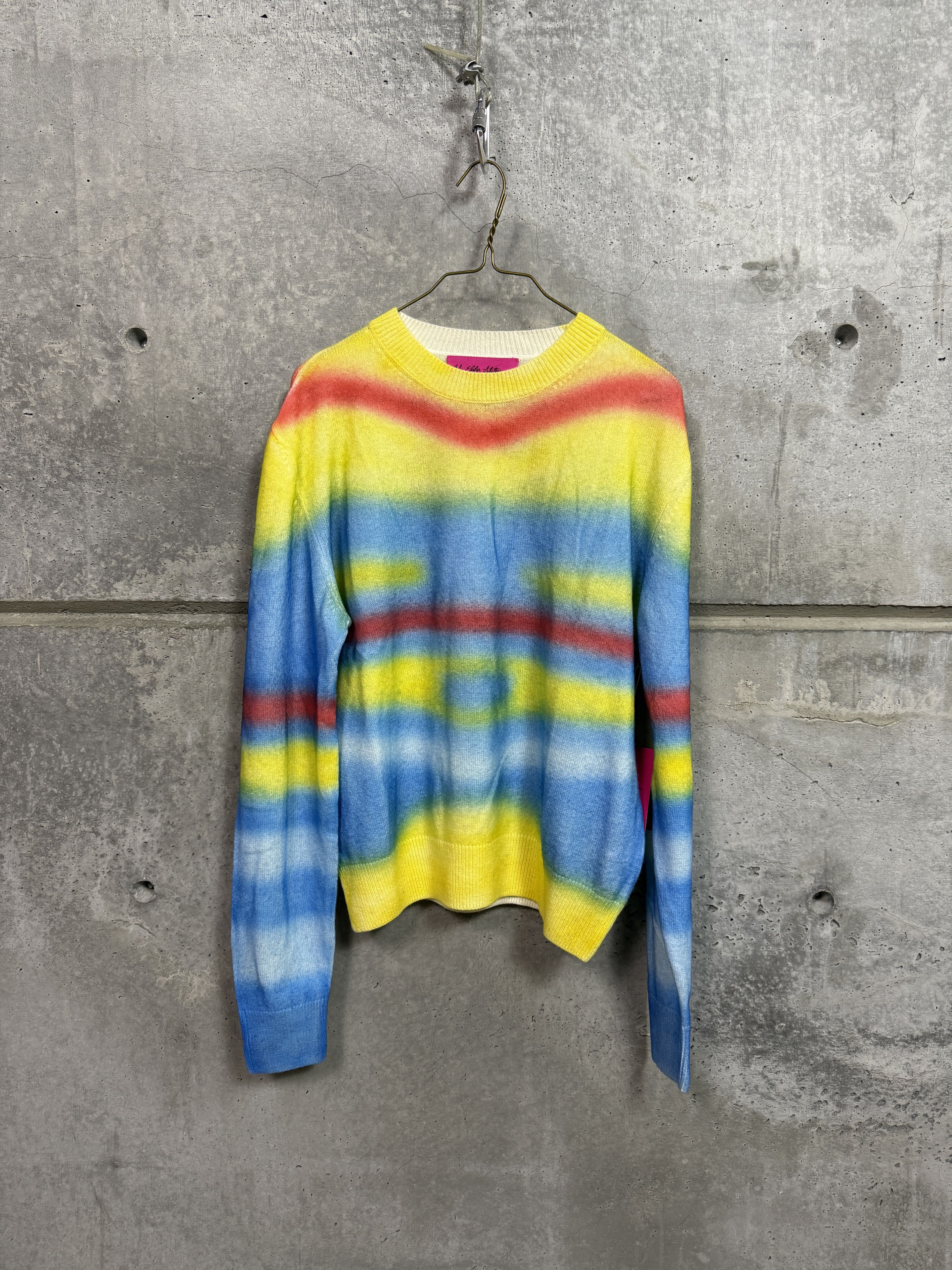 The Elder Statesman $2295 The Elder Statesman Graffiti Crewneck Sweater Size US S / EU 44-46 / 1 - 6 Thumbnail