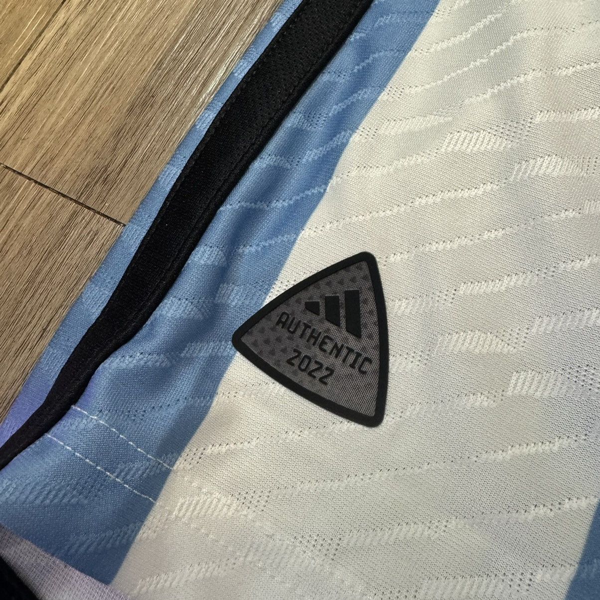 Adidas Argentina 22/23 player issue home shirt #10 Messi (Bnwt) Size US L / EU 52-54 / 3 - 7 Thumbnail