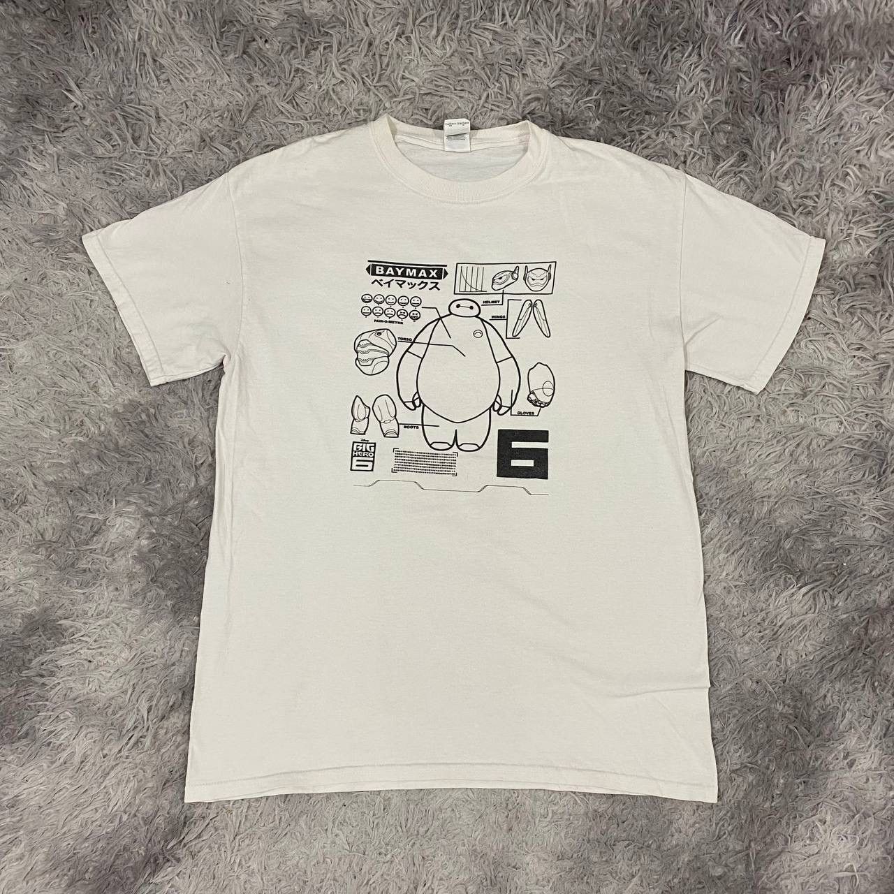 Disney Movie big hero six 6 baymax Size US M / EU 48-50 / 2 - 1 Thumbnail