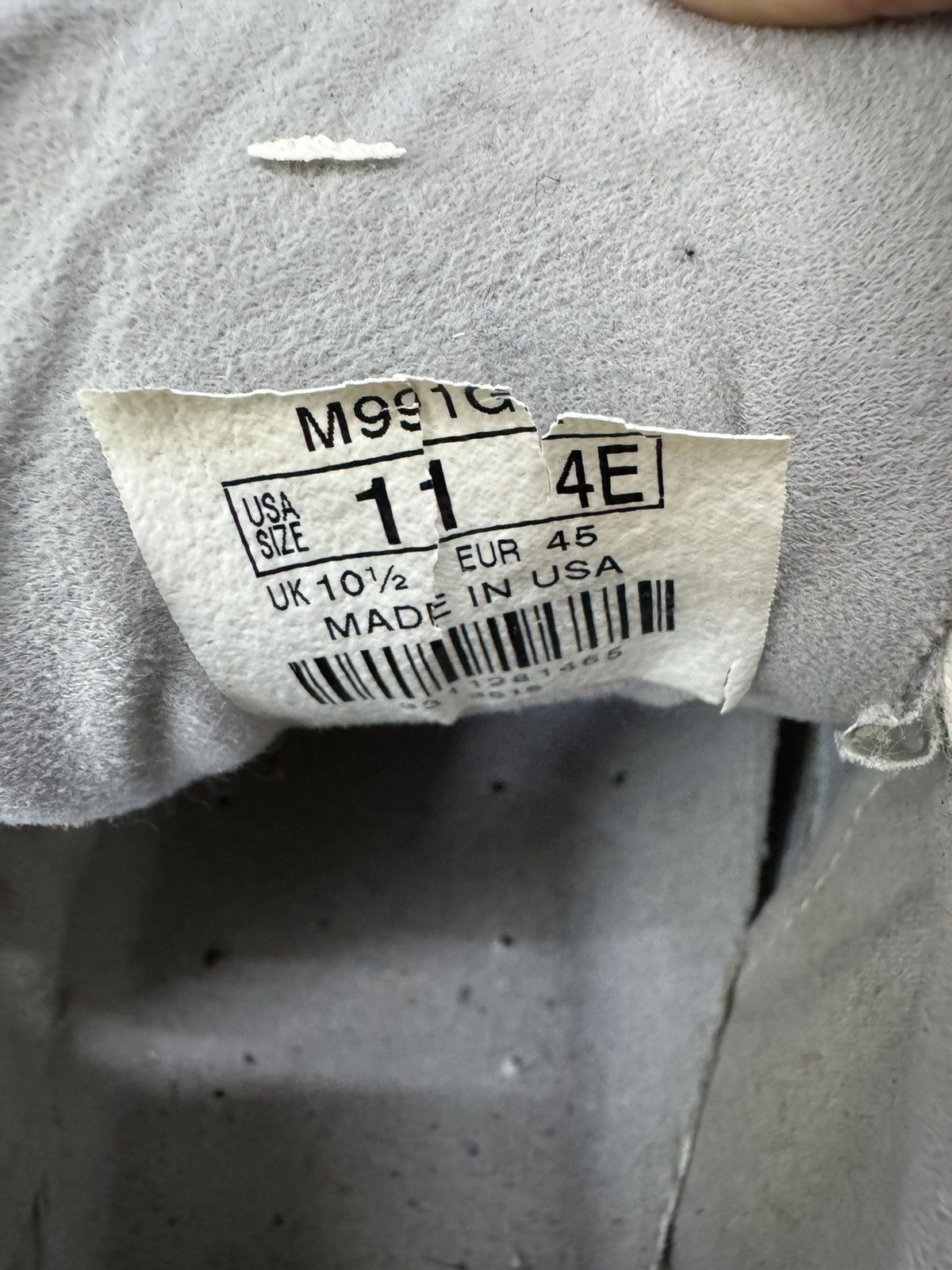 New Balance Vintage New Balance 991 Sneakers Shoes Size US 11 / EU 44 - 10 Thumbnail