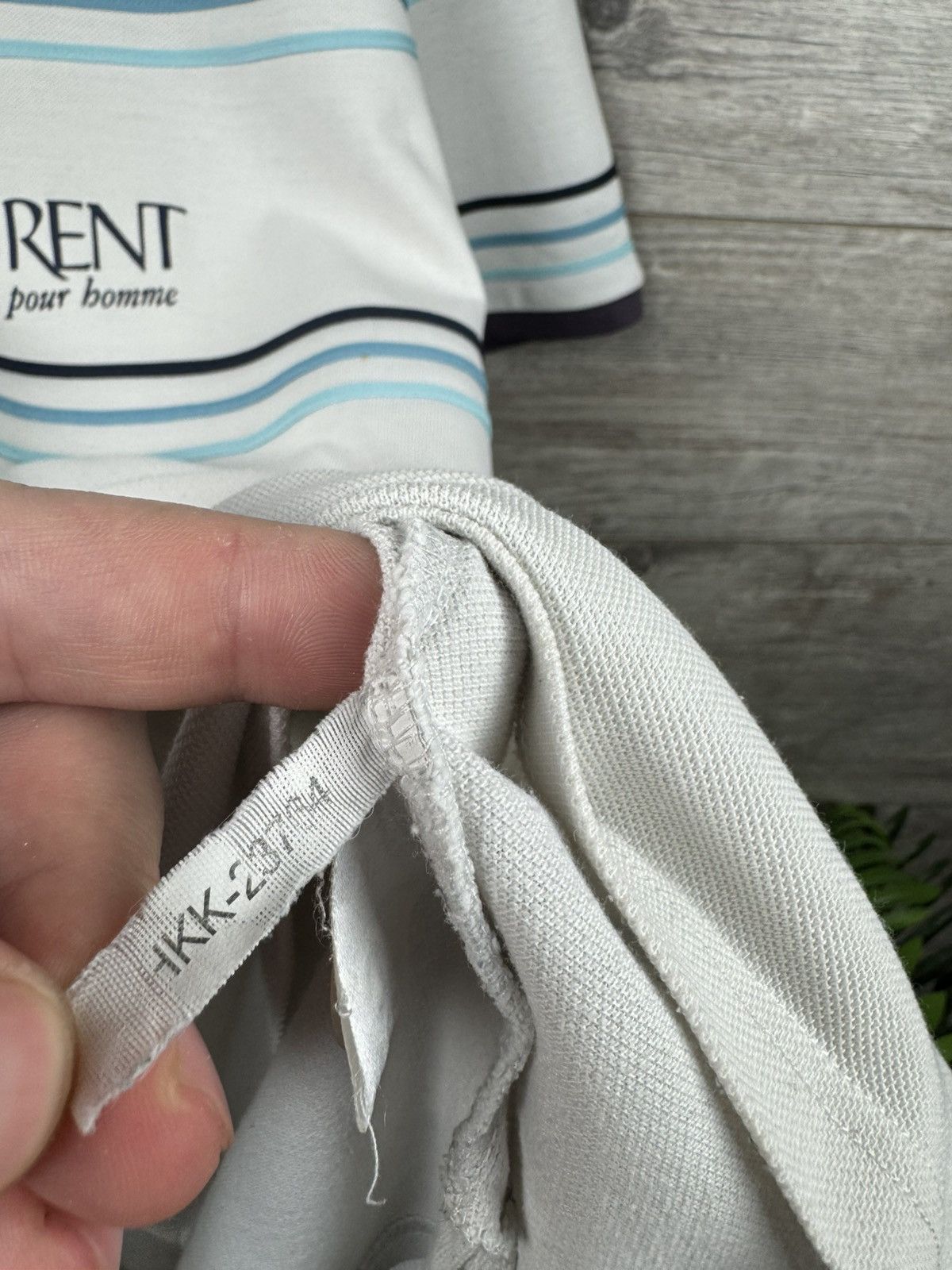 Yves Saint Laurent Ysl Yves Saint Laurent Polo Big logo Vintage Luxury T shirt Size US L / EU 52-54 / 3 - 14 Thumbnail