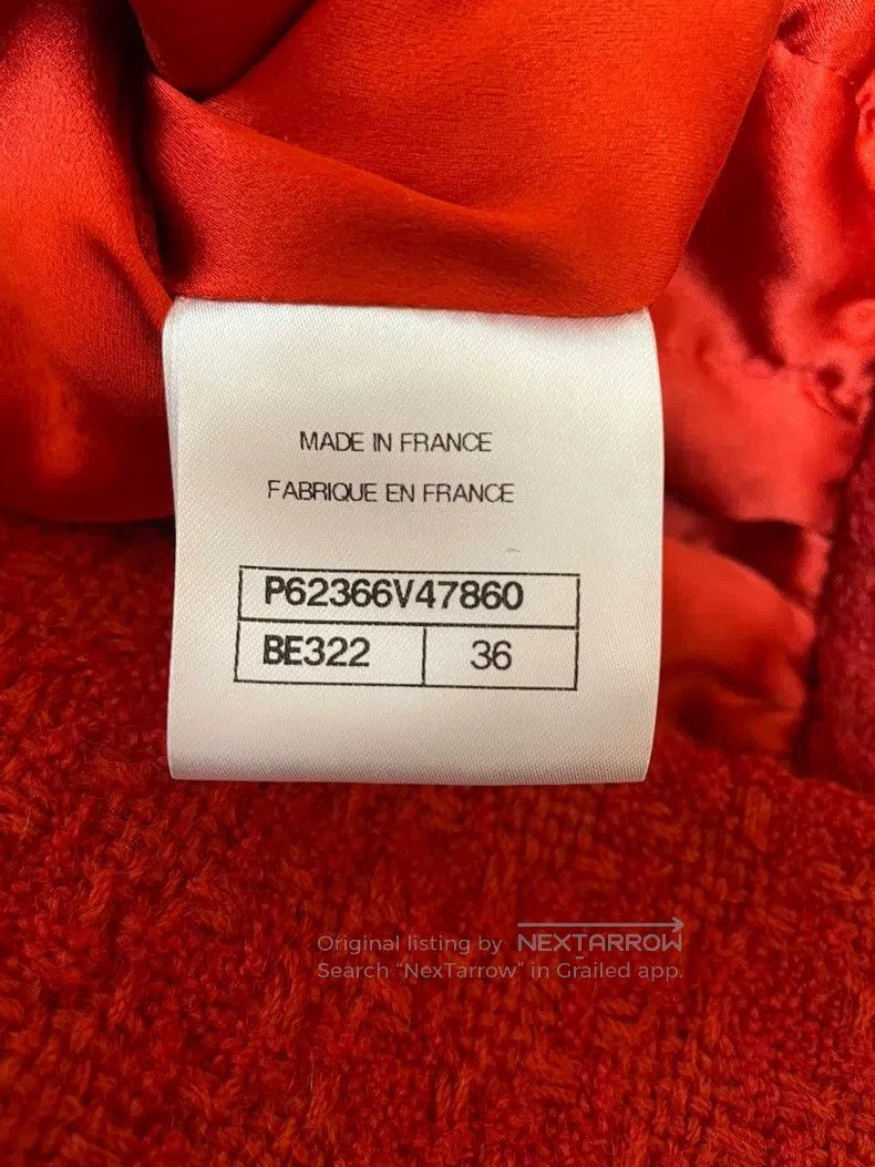Chanel Chanel Snow series show pocket red jacket Size XS / US 0-2 / IT 36-38 - 7 Thumbnail