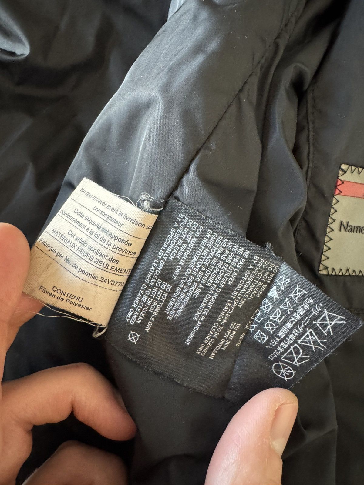 Prada Prada Early 2000’s Leather Wool Jacket Black Rare Designer Size US L / EU 52-54 / 3 - 9 Thumbnail