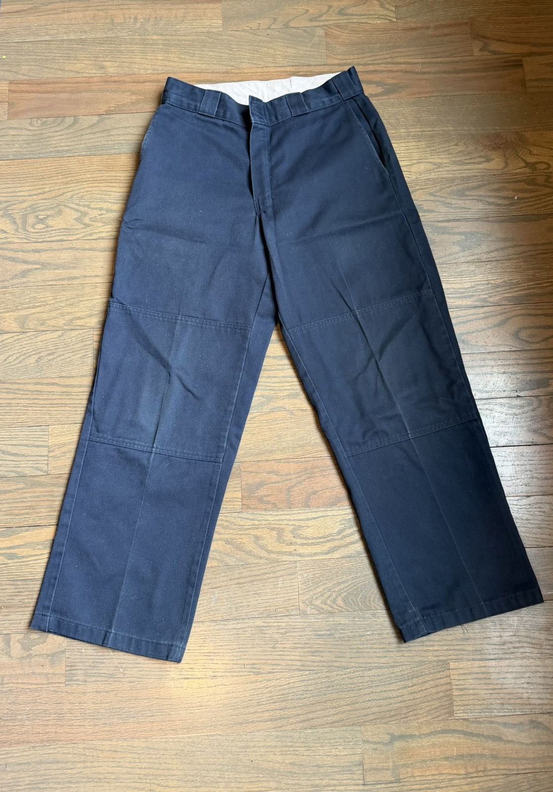 Dickies Vintage Dickies Blue Double Knee Pants Size US 30 / EU 46 - 2 Thumbnail