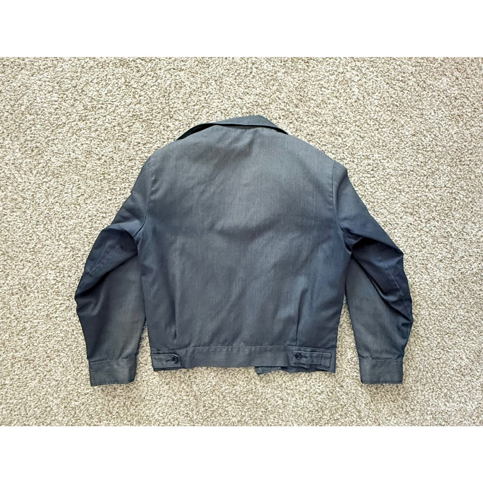 Other 1970s Vintage Lee Chetopa Twill Work Jacket - Gray Size US M / EU 48-50 / 2 - 2 Thumbnail