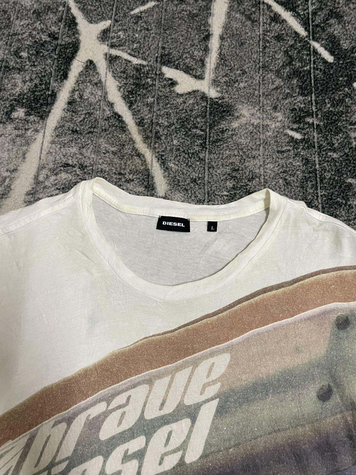 Diesel × Vintage DIESEL BRAVE TEE Size US L / EU 52-54 / 3 - 5 Thumbnail