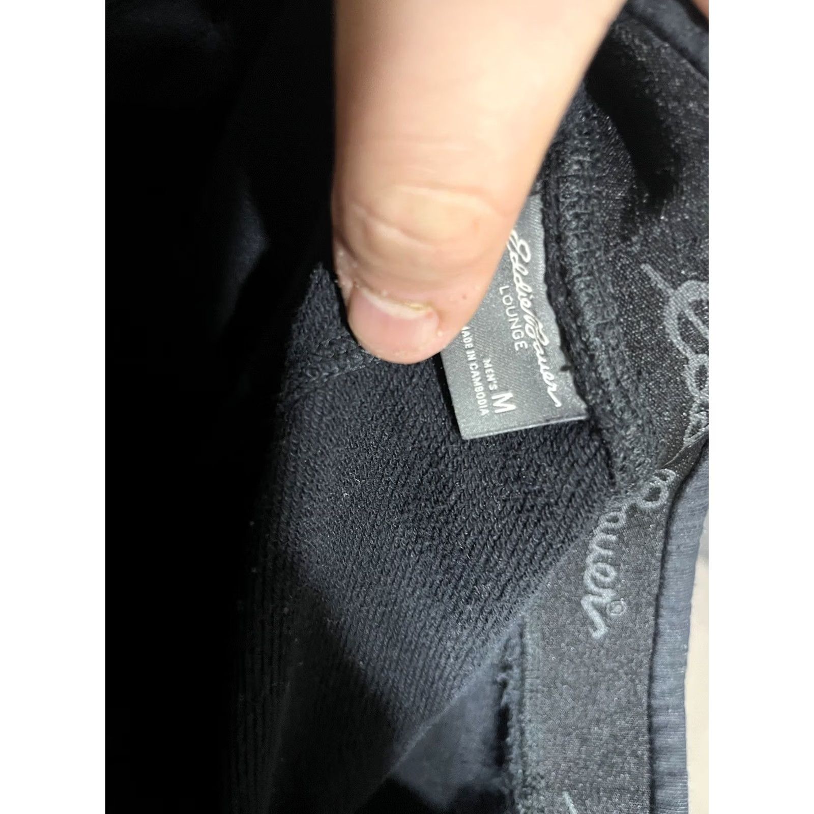 Eddie Bauer Eddie Bauer Pants Mens Medium Black Sleepwear Drawstring Lounge Sleep Size US 31 - 4 Thumbnail
