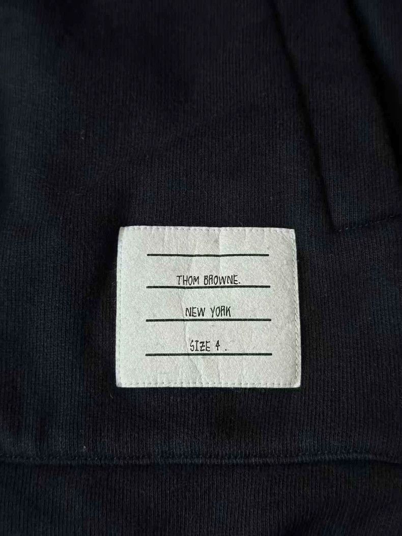 Thom Browne Thom Browne size3 A striped zip hoodie on the back Size US L / EU 52-54 / 3 - 5 Thumbnail