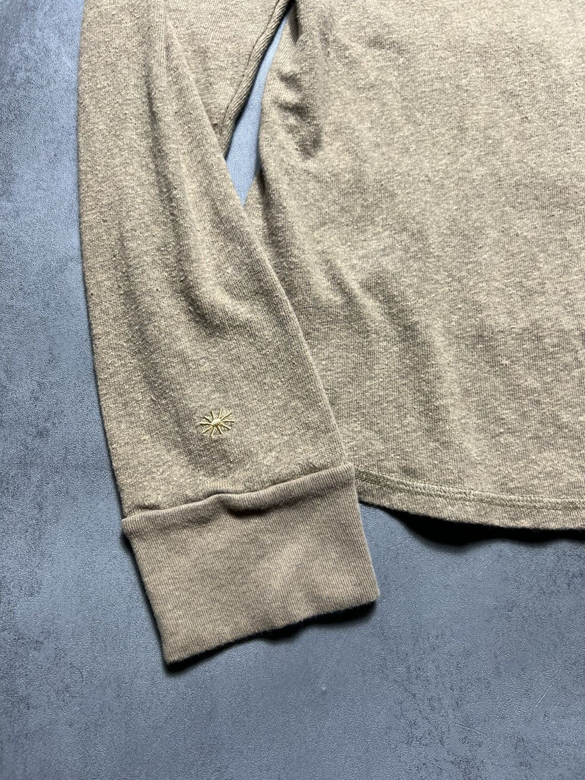 Japanese Brand Gohemp Longsleeve Henley Shirt Size US L / EU 52-54 / 3 - 3 Thumbnail