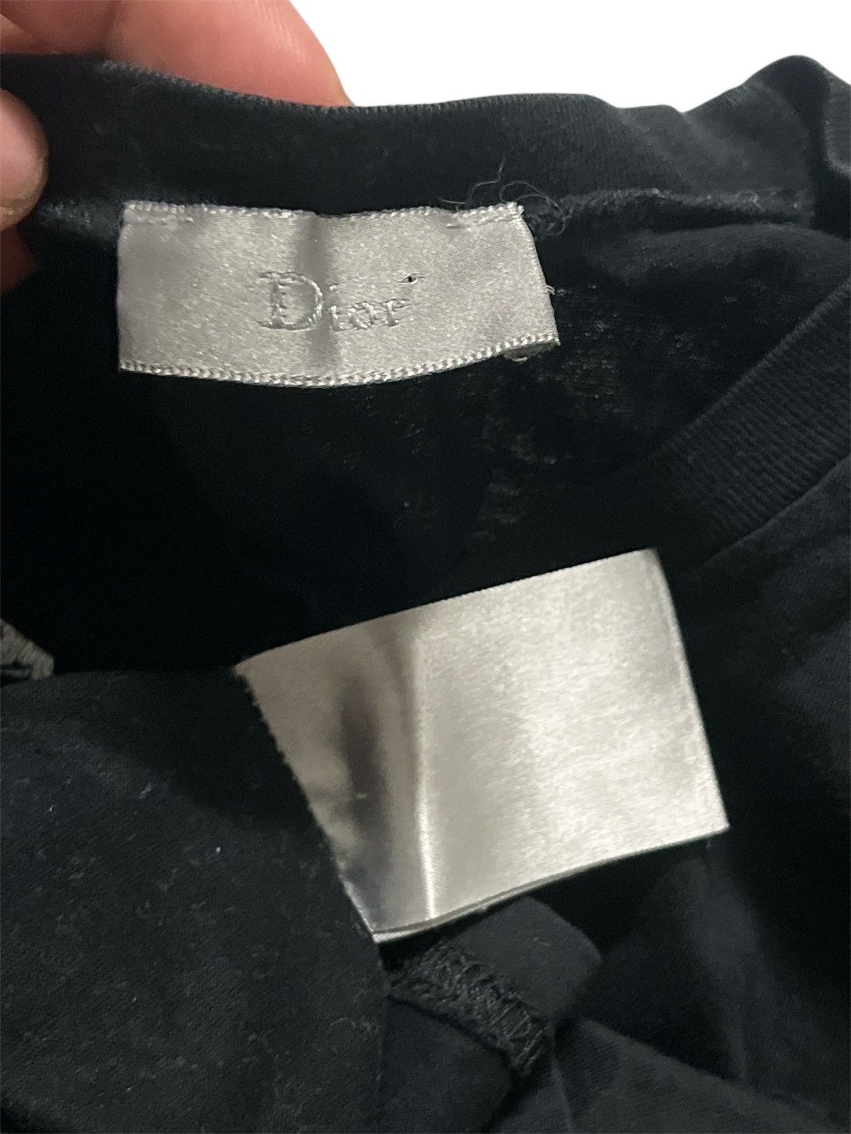 Dior Long Sleeve Dior Homme Hedi Slimane Tshirt Size M / US 6-8 / IT 42-44 - 4 Thumbnail