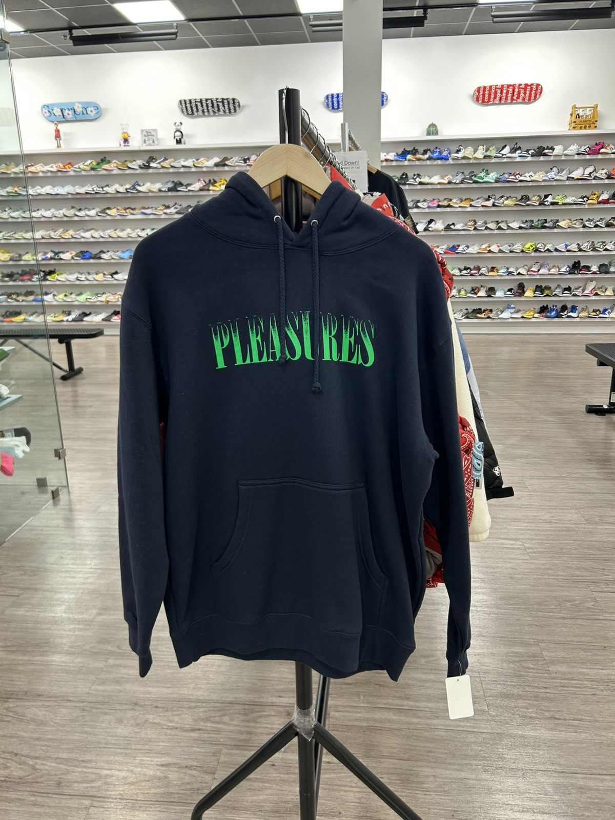 Pleasures Pleasures Logo Hoodie Size US M / EU 48-50 / 2 - 1 Thumbnail