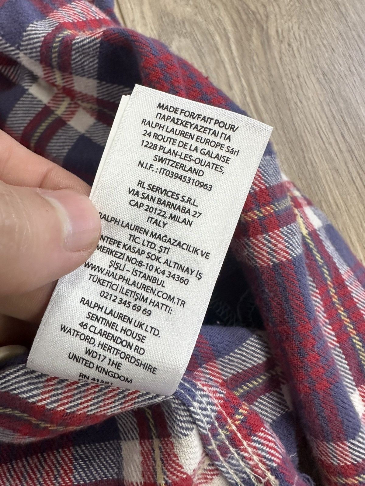 Polo Ralph Lauren Ralph Lauren Polo Country RL Distressed Flannel Shirt rare Size US XXL / EU 58 / 5 - 13 Thumbnail