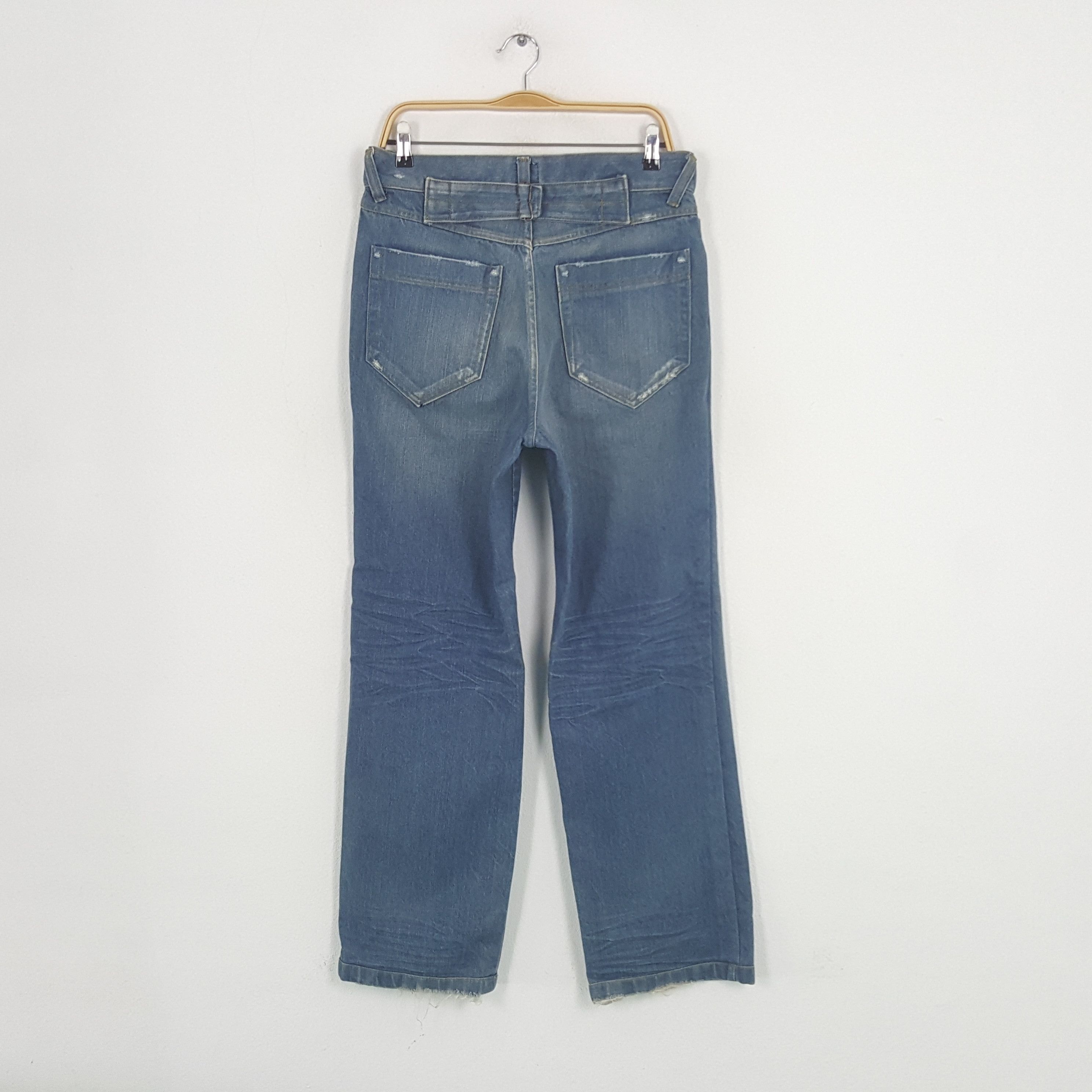 Japanese Brand × Number (N)ine × Vintage Vintage Number (N)ine Japanese Brand Denim Jeans Size US 32 / EU 48 - 4 Thumbnail