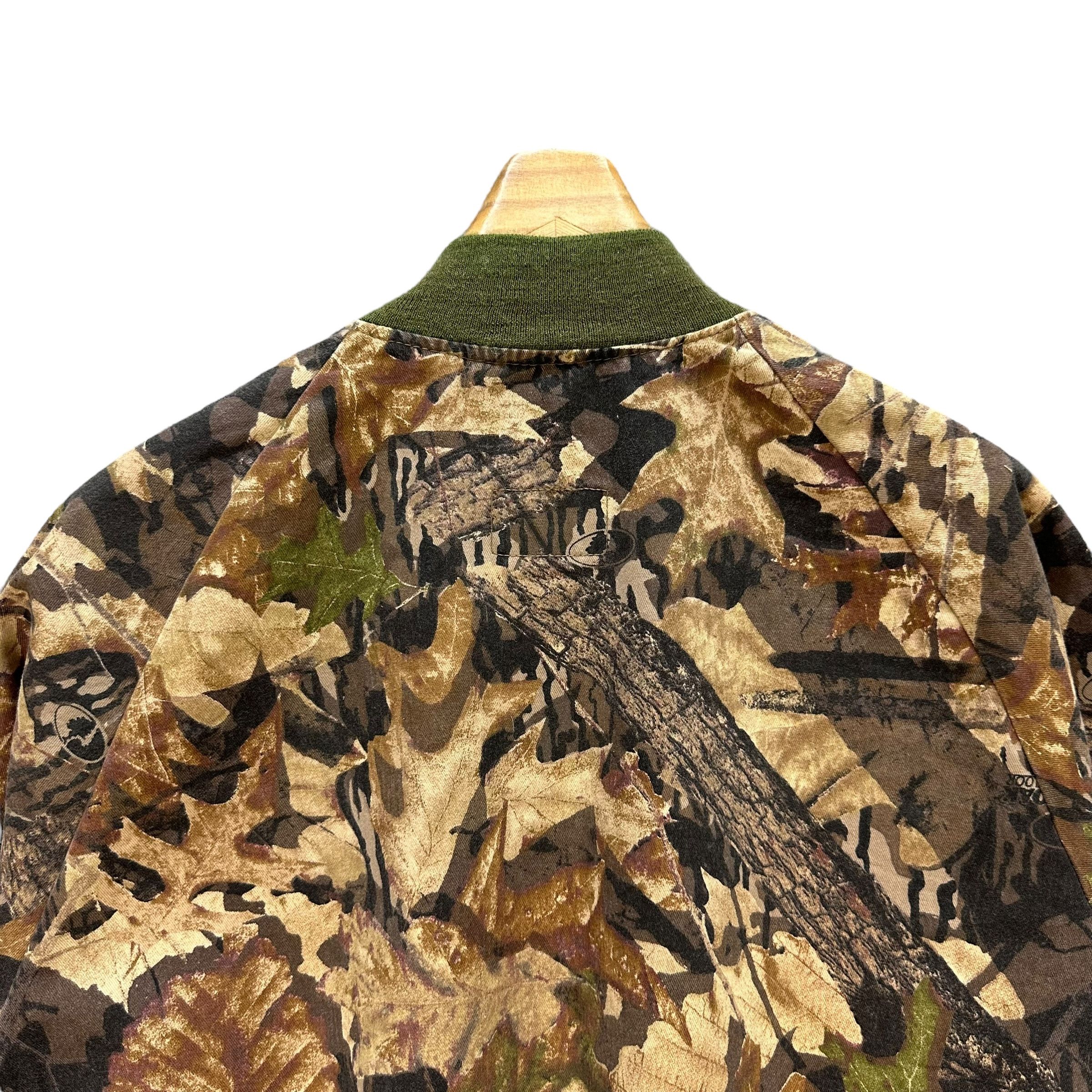 Mossy Oaks 80s MOSSY OAKS Made in Usa Real Tree Bomber Jacket #A68-1638 Size US XL / EU 56 / 4 - 13 Thumbnail