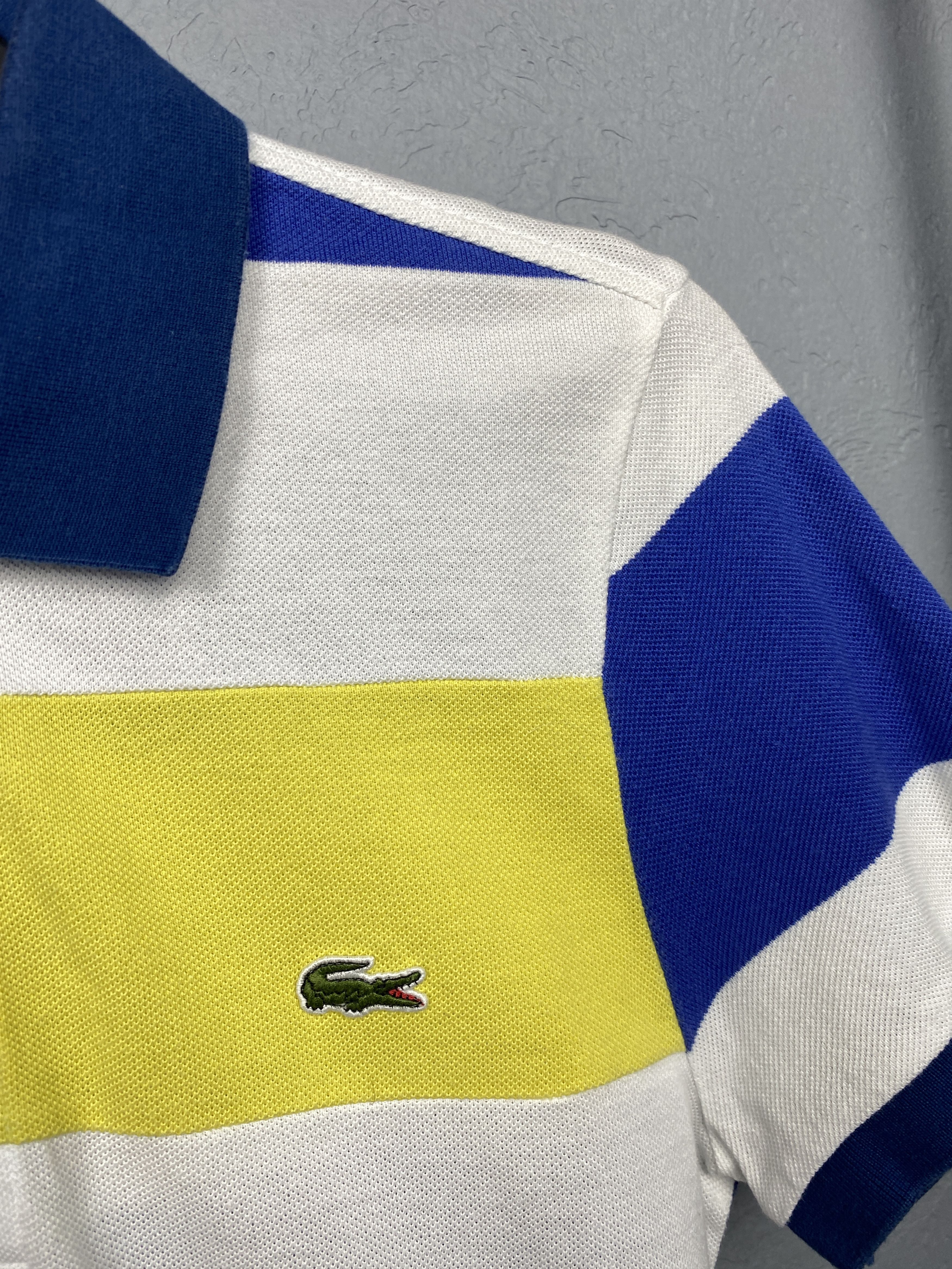 Lacoste Lacoste Vintage Mens Striped Polo Shirt Size 2 S Size US S / EU 44-46 / 1 - 3 Thumbnail