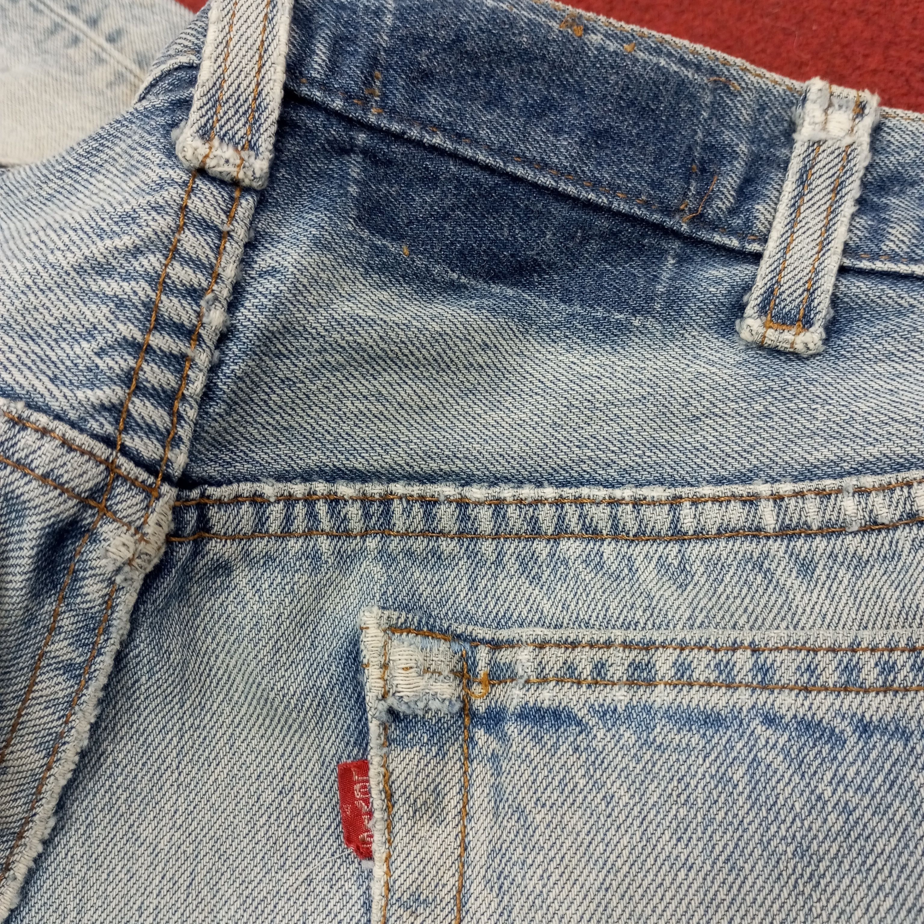Levi's Levis Made In USA Distressed Jeans c252n11 Size US 36 / EU 52 - 15 Thumbnail