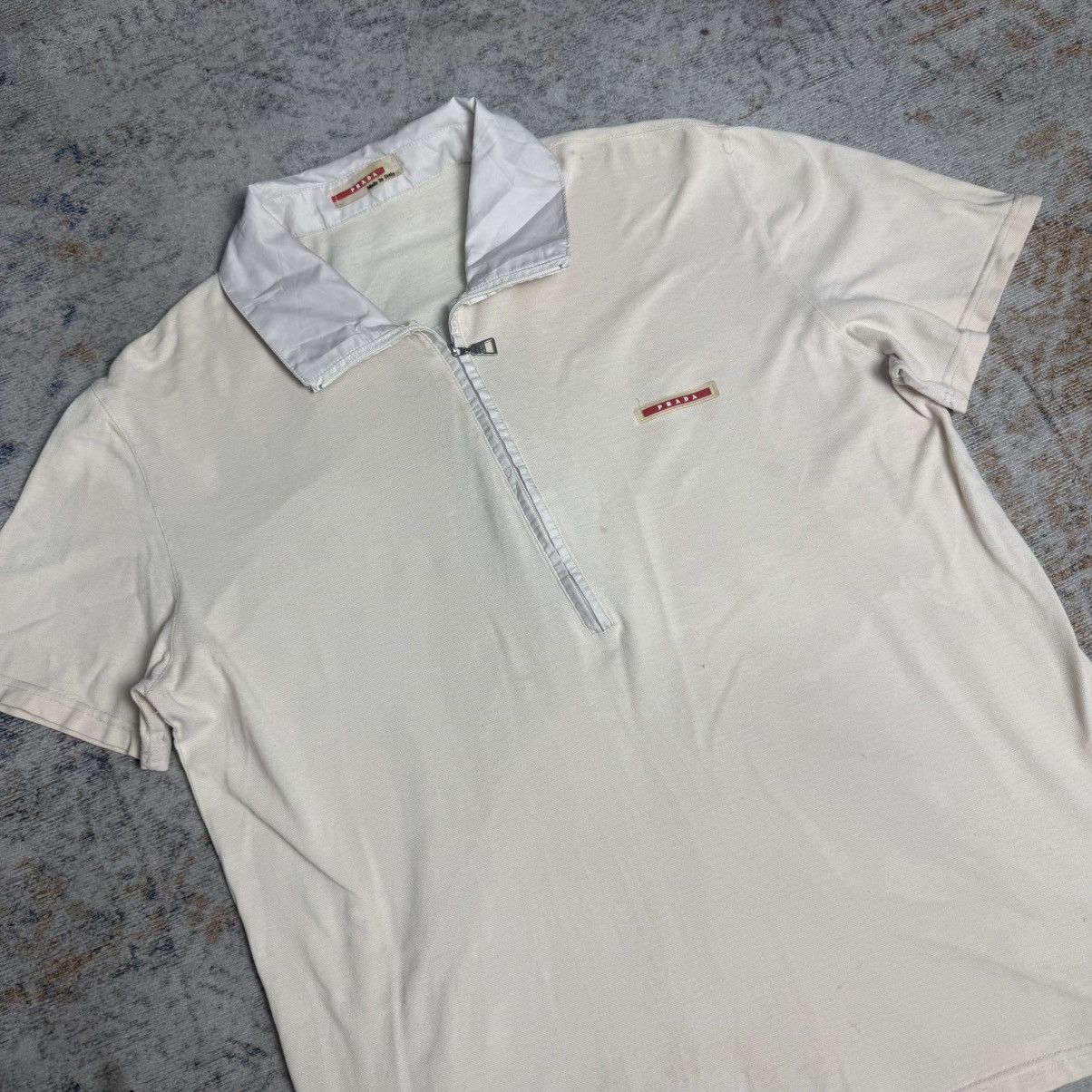 Prada Prada polo top shirt Size US XL / EU 56 / 4 - 2 Thumbnail