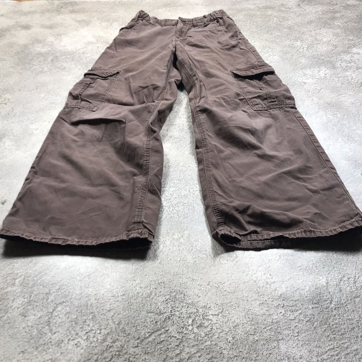 Japanese Brand VINTAGE CARGO PANTS FLARED PARACHUTE SPRING JAPAN 90S Size 24" / US 00 / IT 34 - 1 Thumbnail