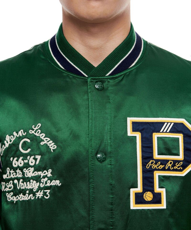 Polo Ralph Lauren POLO Ralph Lauren State Champs Satin Varsity Jacket XXL Size US XXL / EU 58 / 5 - 6 Thumbnail