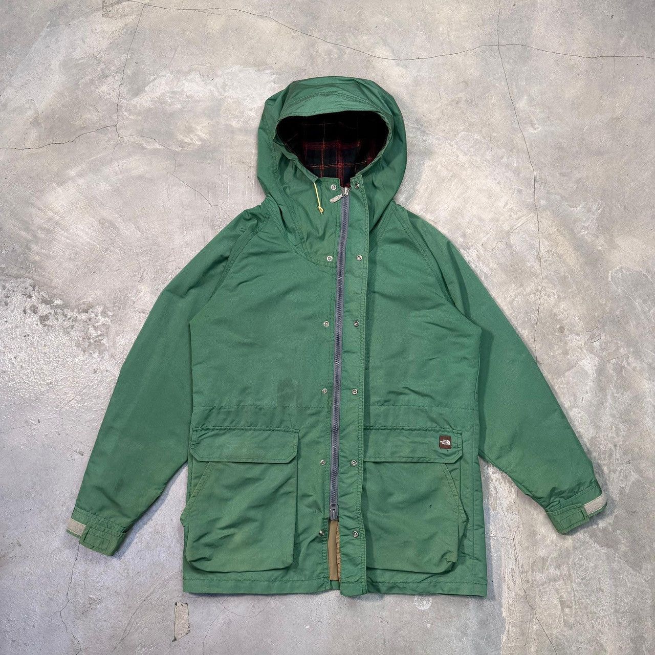 The North Face Vintage 90s THE NORTH FACE Parka Jacket Plaid Size US L / EU 52-54 / 3 - 2 Thumbnail