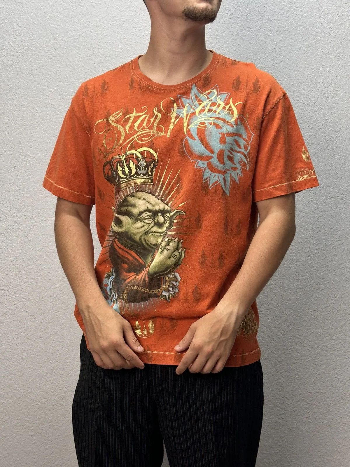 Christian Audigier Vintage Full Print T-shirt Christian Audigier Ed Hardy USA Size US M / EU 48-50 / 2 - 1 Thumbnail