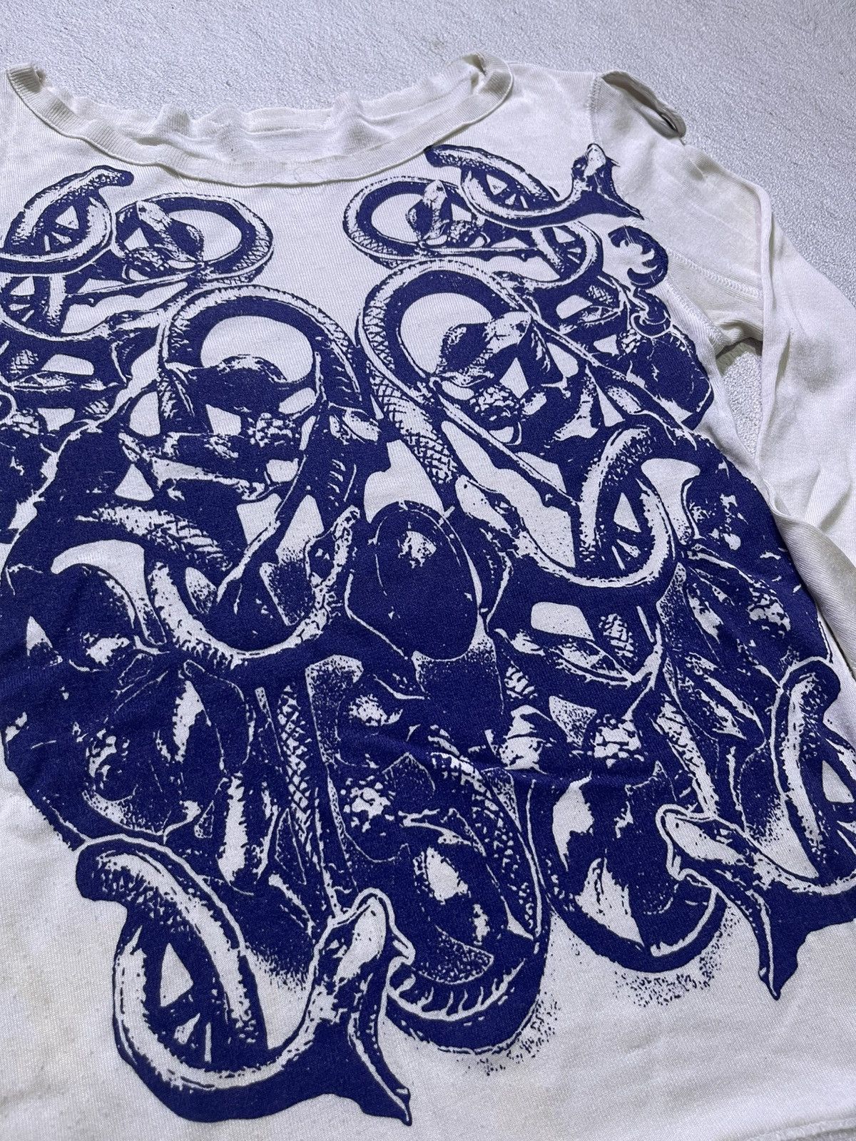 Japanese Brand Y2K long sleeve tshirt modusa style Size S / US 4 / IT 40 - 3 Thumbnail