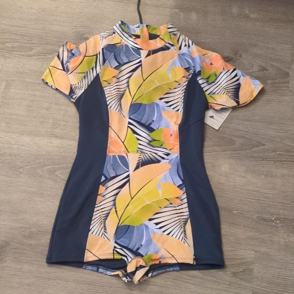 Other Calia desert Flora Peri dusk zip back paddle suit size 8 Size ONE SIZE - 2 Thumbnail