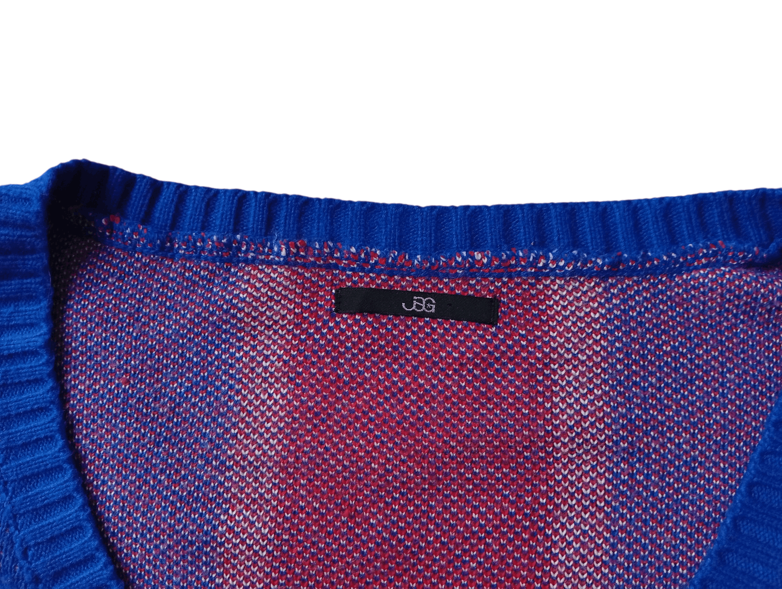 20471120 JSG union jack knit sweater Size L / US 10 / IT 46 - 4 Thumbnail