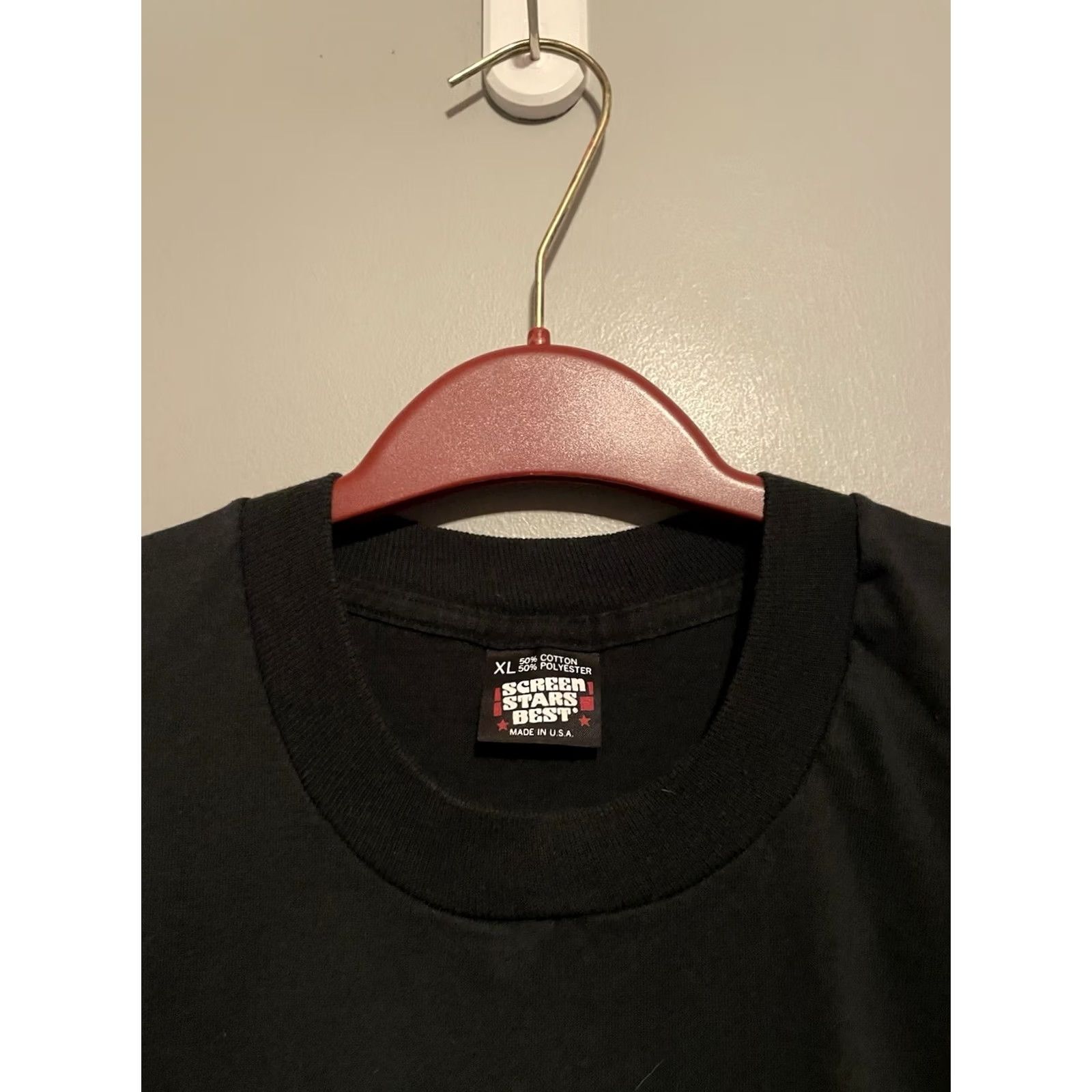 Vintage VINTAGE Odyssey of the Mind T-shirt Screen Stars XL Unisex 1990s Black Cotton Short Sleeve Shirt Mens Womens Size US XL / EU 56 / 4 - 4 Thumbnail