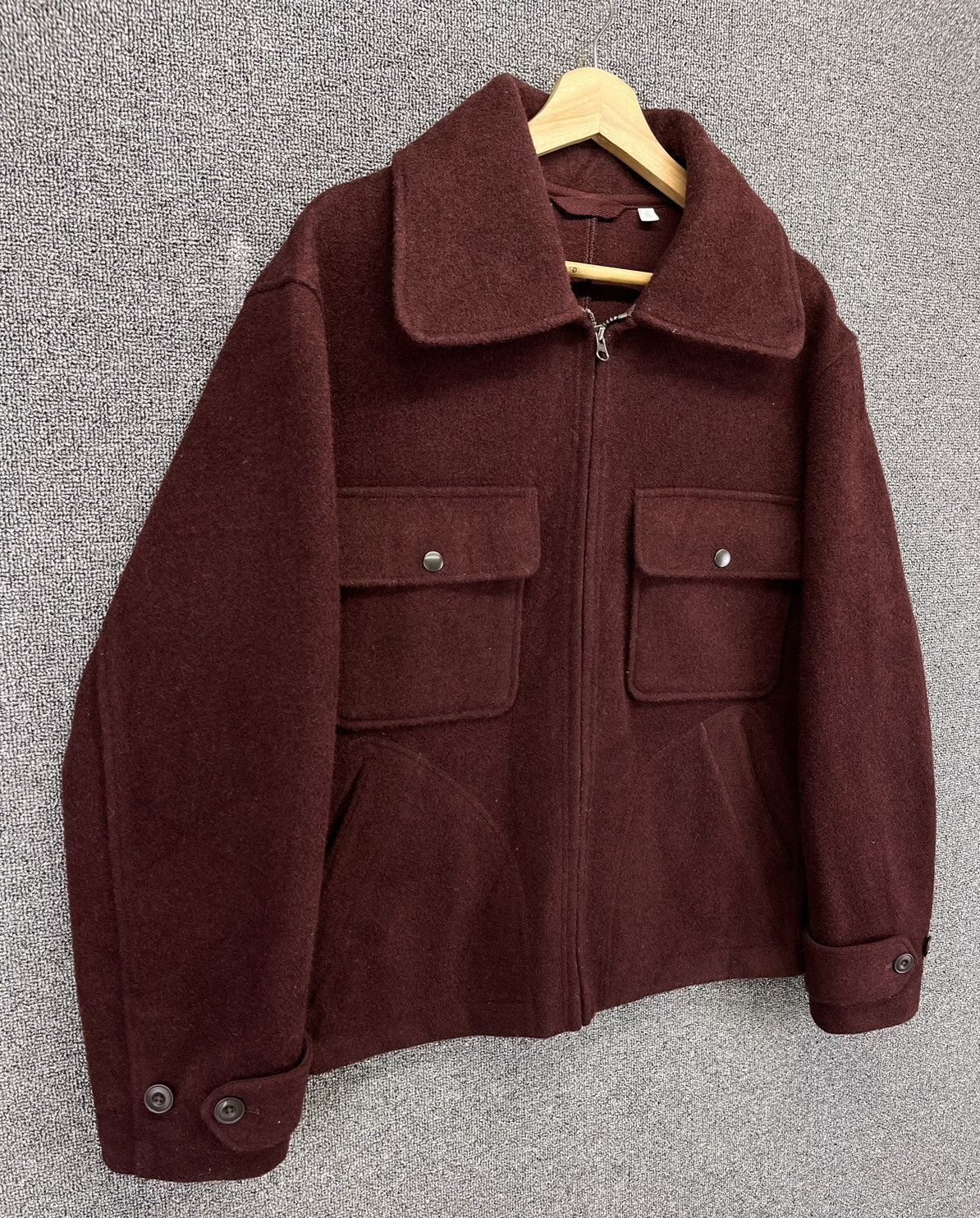 Lemaire × Uniqlo Lemaire x Uniqlo Rare Multipocket Luxury Wool Jacket Size L / US 10 / IT 46 - 2 Thumbnail