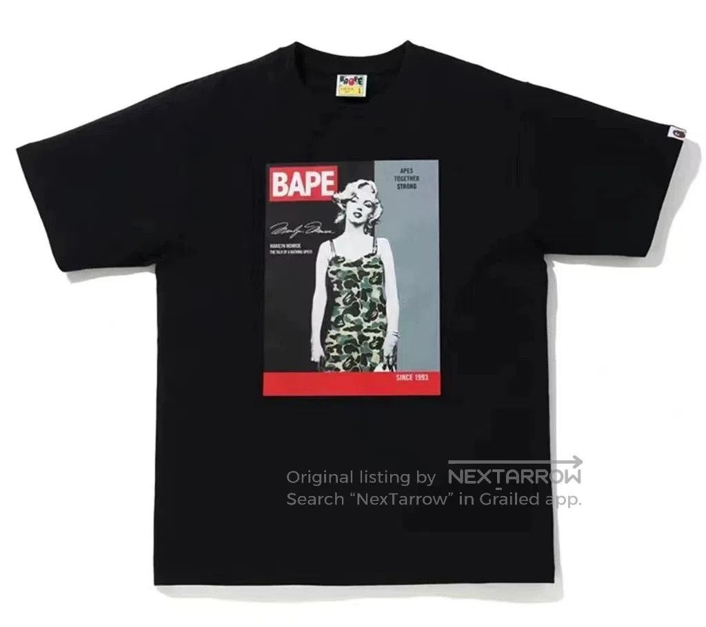 Bape BAPE Marilyn Monroe Poster T. Size US M / EU 48-50 / 2 - 1 Thumbnail